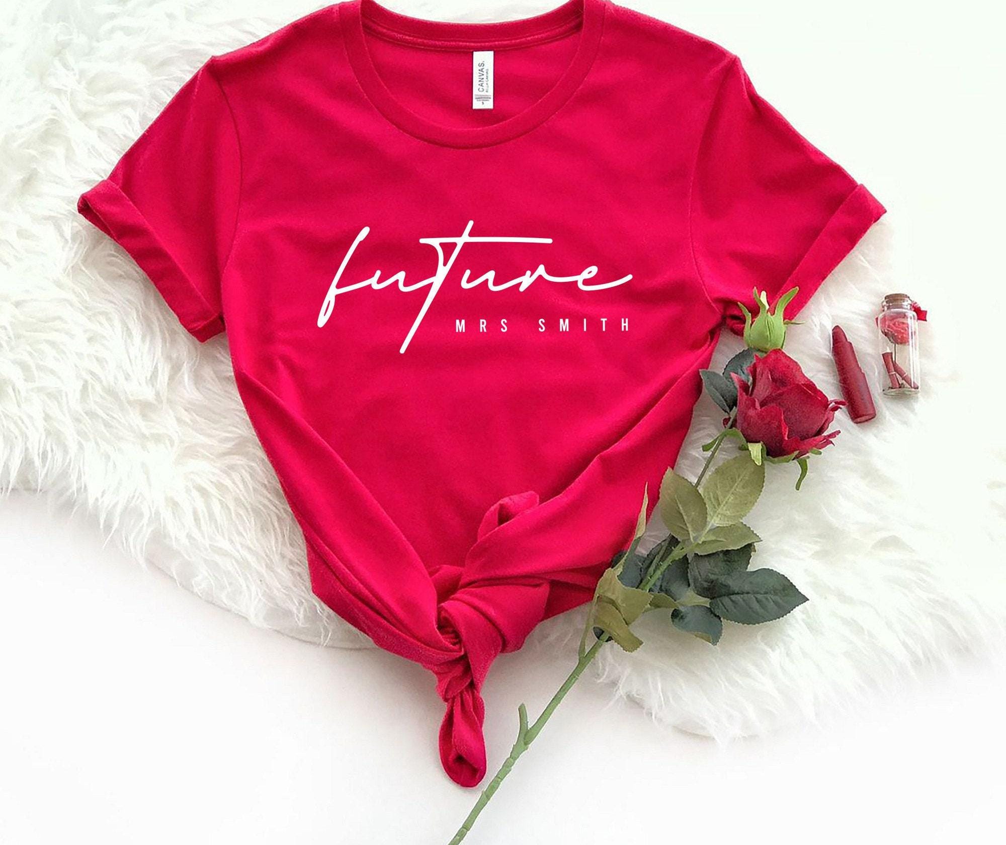 Future Mrs Sweatshirt, Bride Gifts, Custom Future Mrs Shirt, Engagement Gift For Bride, Bachelorette Party Hoodie, Fianc
