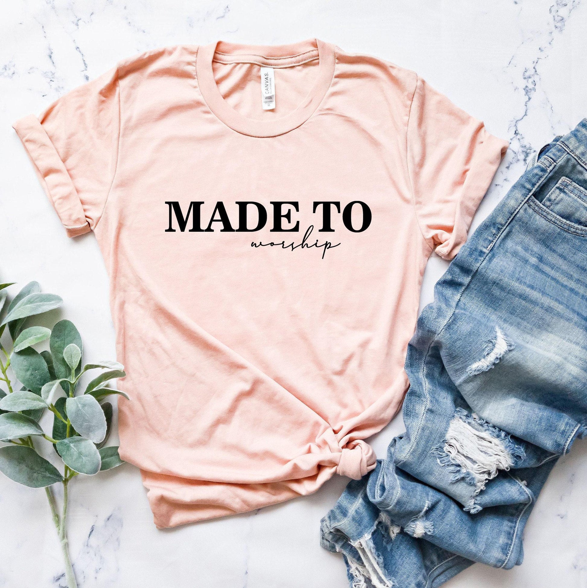 Made To Worship Shirt, Christian Sweatshirt, Bible Verse Shirt, Religious Gifts For Women, Faith Hoodie, Religious Shirt, Catholic Tee