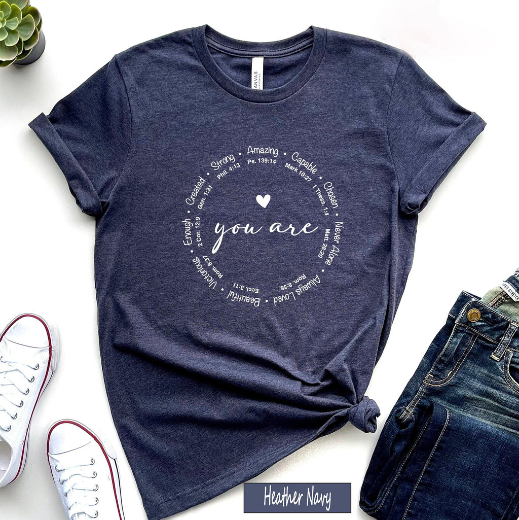 You Are Inspiration Sweatshirt, Christian Shirt, Motivational Hoodie, Bible Verse T shirt, Religious Tshirt, Cute Enough