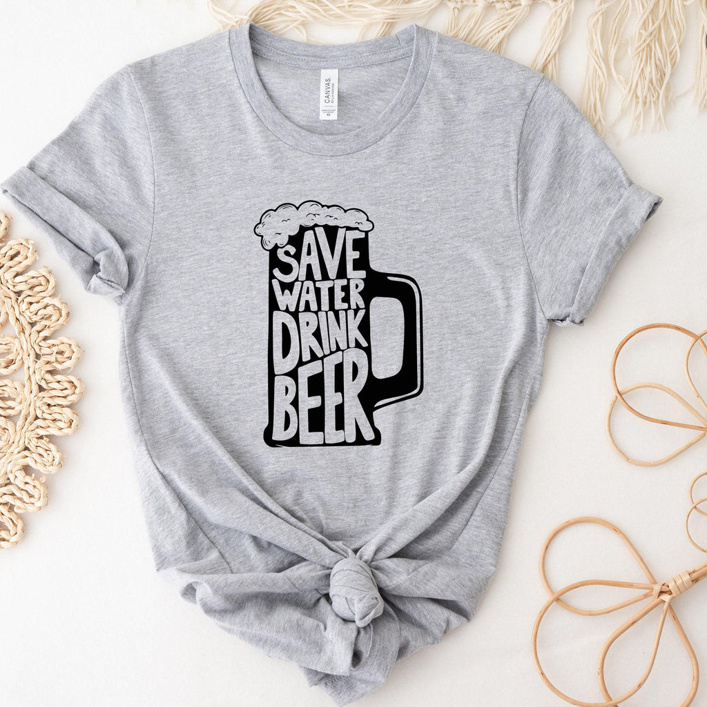 Save Water Drink Beer Sweatshirt, Funny Beer Shirt, Hilarious Alcoholic Shirt, Women's Drinking Tshirt, Beer Lover Gifts For Her