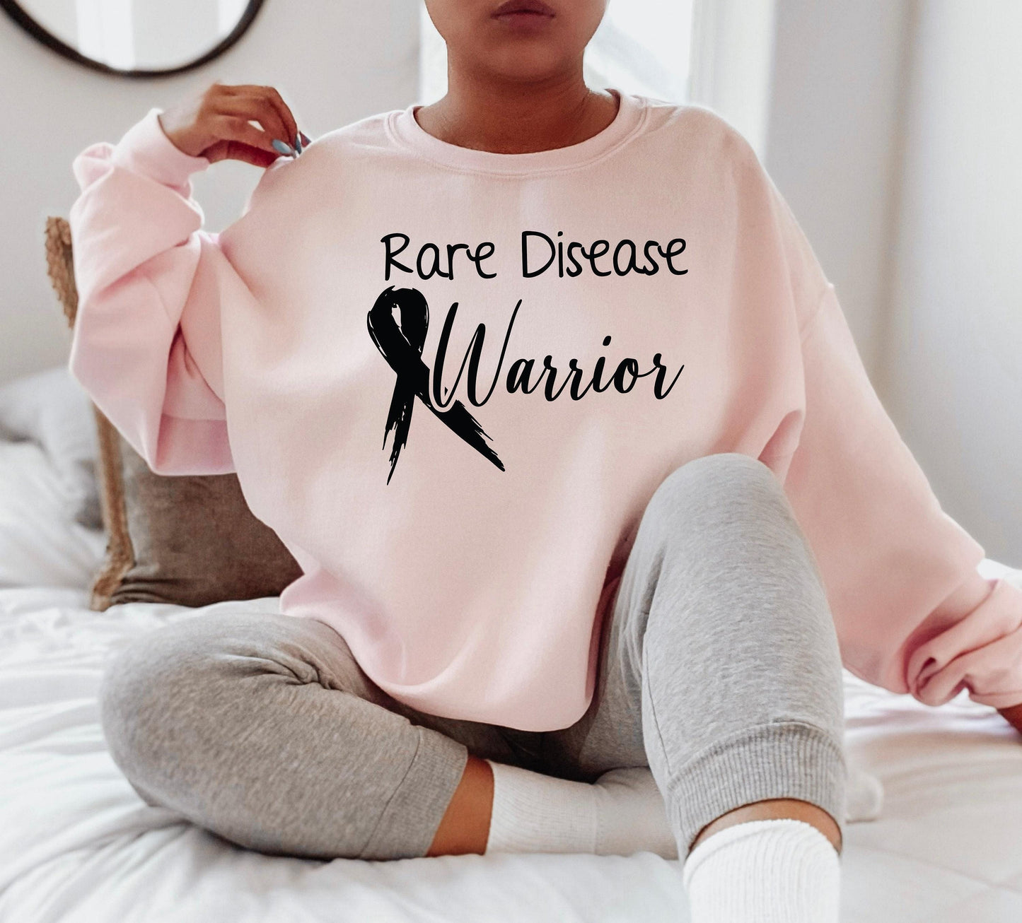 Rare Disease Awareness Shirt, Rare Disease Warrior Sweatshirt, Cancer Ribbon Shirt, Trendy Motivational Gifts, Cancer Survivor Hoodie