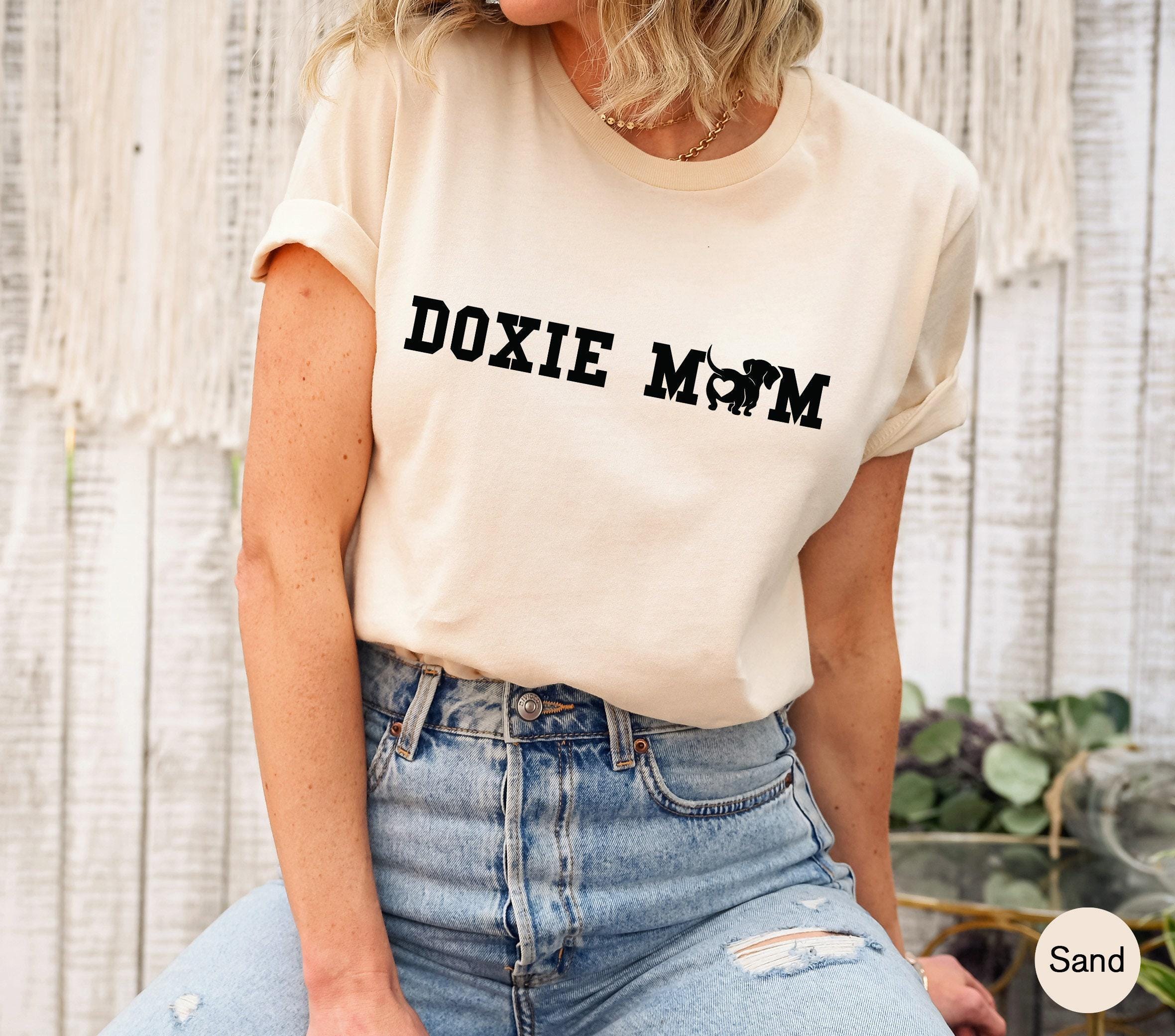 Doxie Mom Sweatshirt, Dachshund Shirt For Women, Dachshund Mom Shirt,  Tshirt, Dog Mom Gift, Dog Gifts For Owners, Wiene