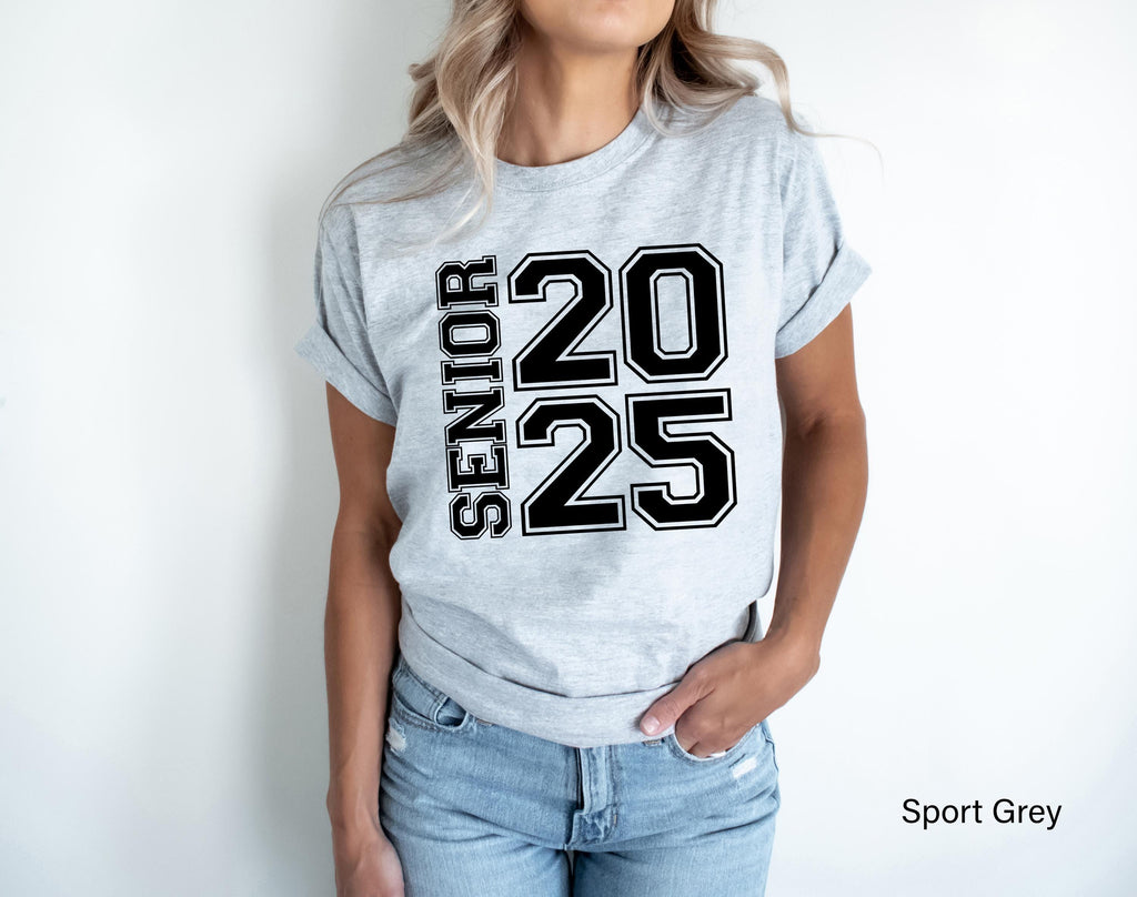 Senior 2025 Sweatshirt, Women's Class Of 2024 Shirt, Senior Hoodie, College Senior Grad Gift, High School Graduation Gifts For Her