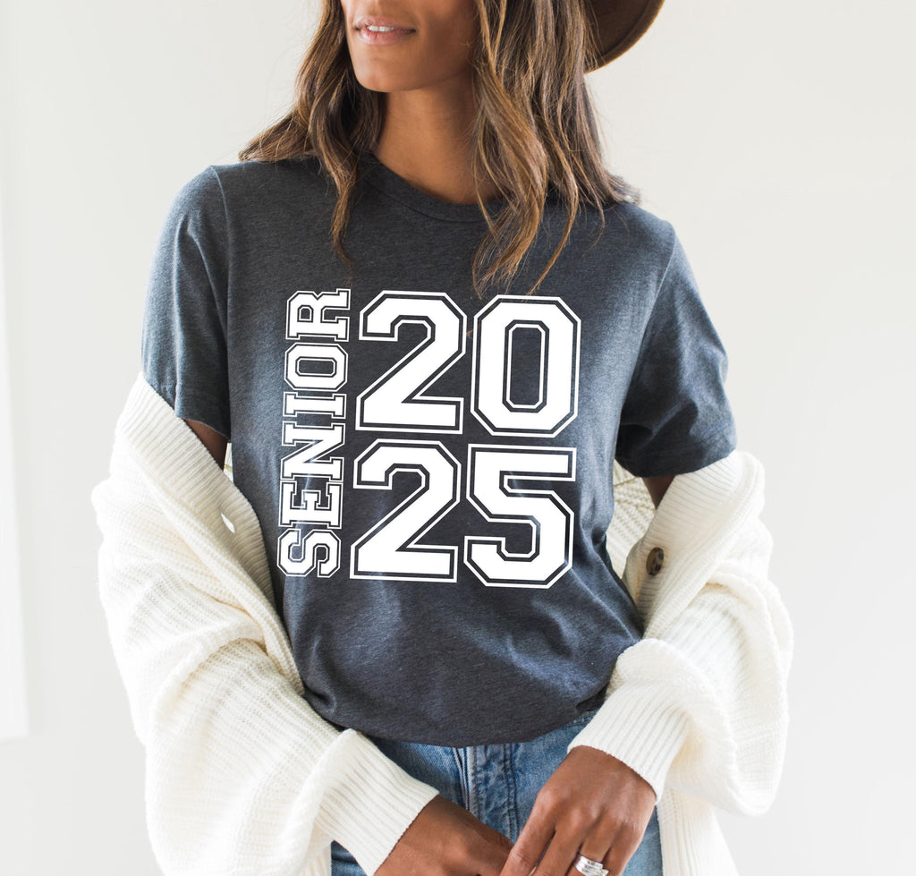 Senior 2025 Sweatshirt, Women's Class Of 2024 Shirt, Senior Hoodie, College Senior Grad Gift, High School Graduation Gifts For Her