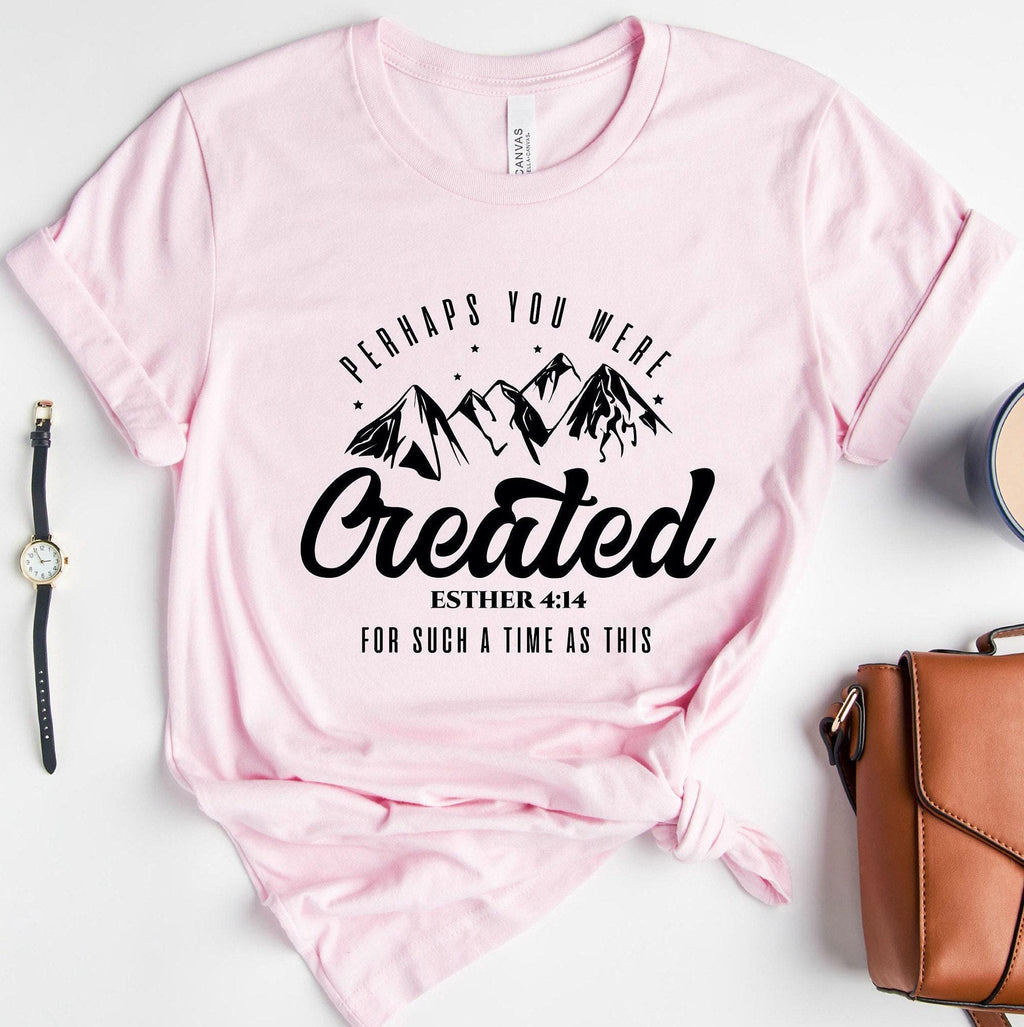 Perhaps You Were Created Sweatshirt, Christian Shirt, Esther 4:14 Hoodie, Faith T shirt, Religious Tshirt, Gifts for Christians