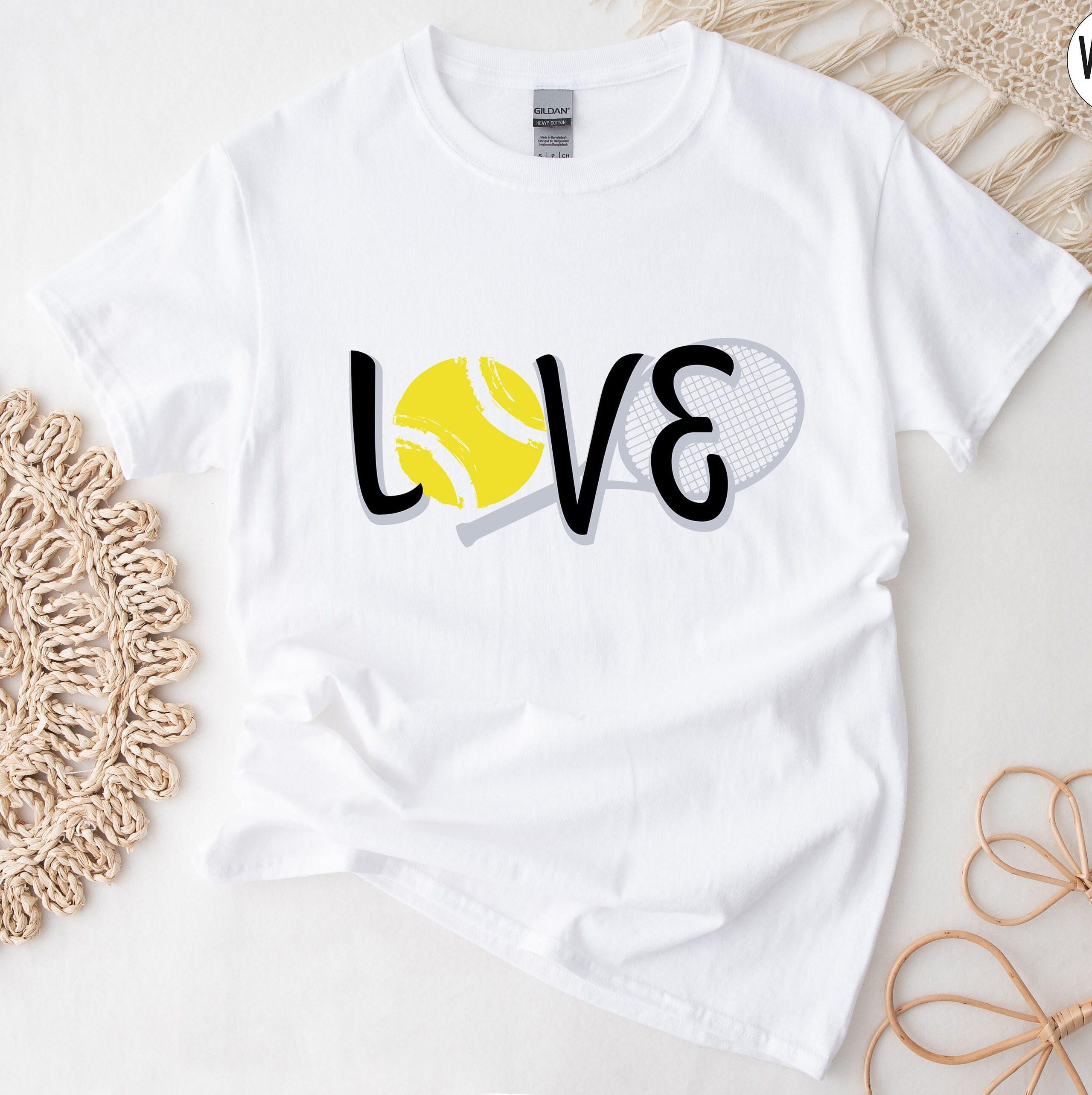 Tennis Love Sweatshirt, Sports Mom Shirt, Table Tennis Player Hoodie, Gift For Tennis Coach, Tennis Woman Tee, Trendy Tennis Tshirt