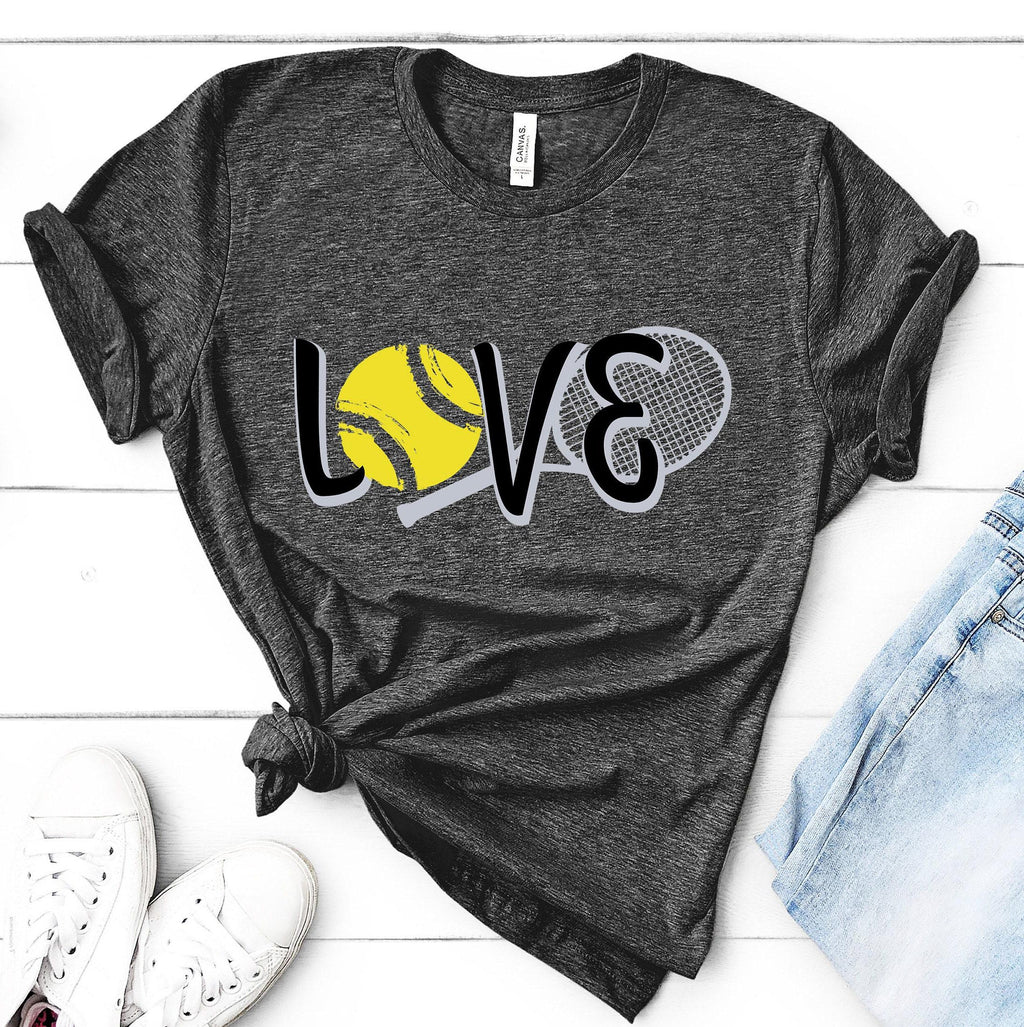 Tennis Love Sweatshirt, Sports Mom Shirt, Table Tennis Player Hoodie, Gift For Tennis Coach, Tennis Woman Tee, Trendy Tennis Tshirt