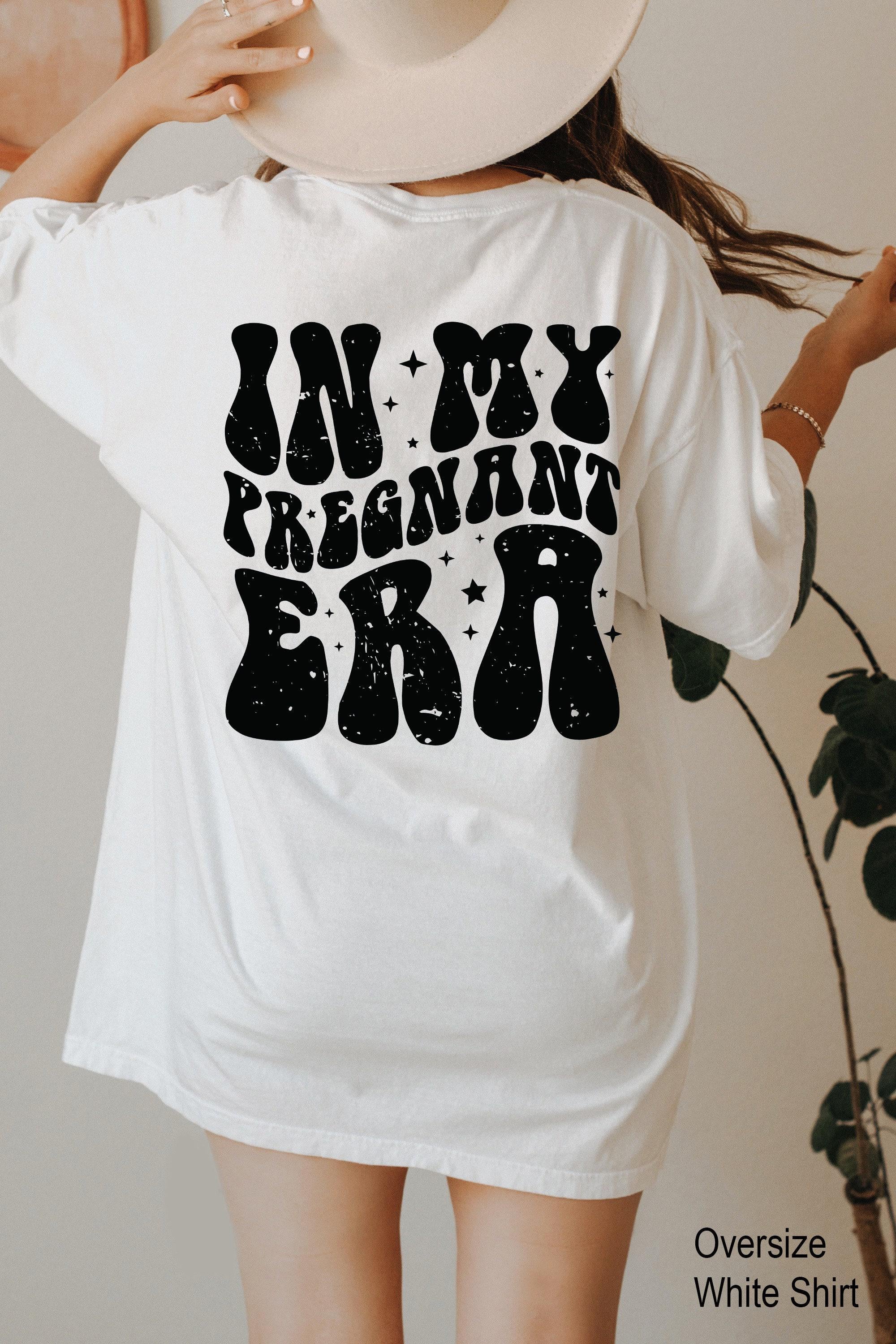 In My Pregnant Era Hoodie, Pregnancy Shirt For Mom, Baby Announcement Sweatshirt, New Mom Shirt, Pregnant Sweater, Gift 