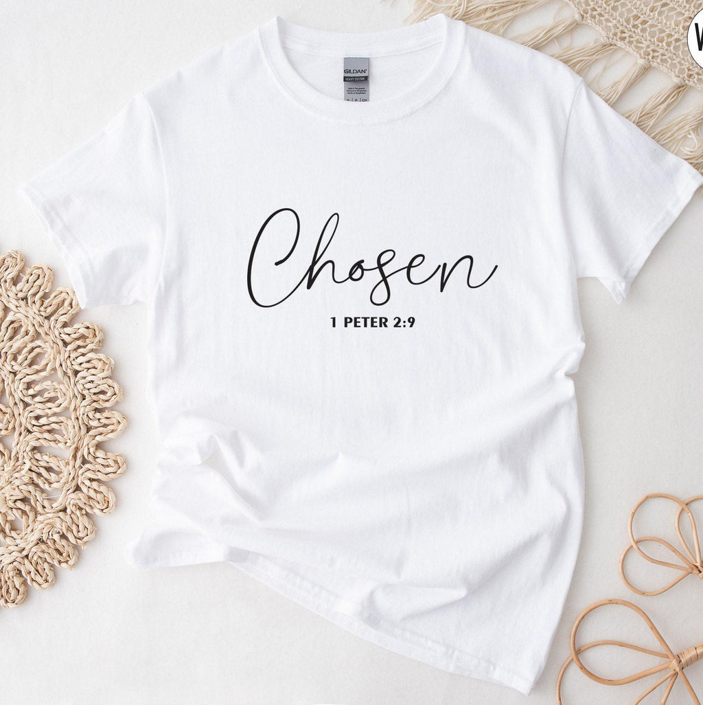 Chosen Sweatshirt, Christian Shirt, Bible Verse Shirt, Religious Gifts For Women, Religious Shirts, Faith Hoodie, Christian Gifts