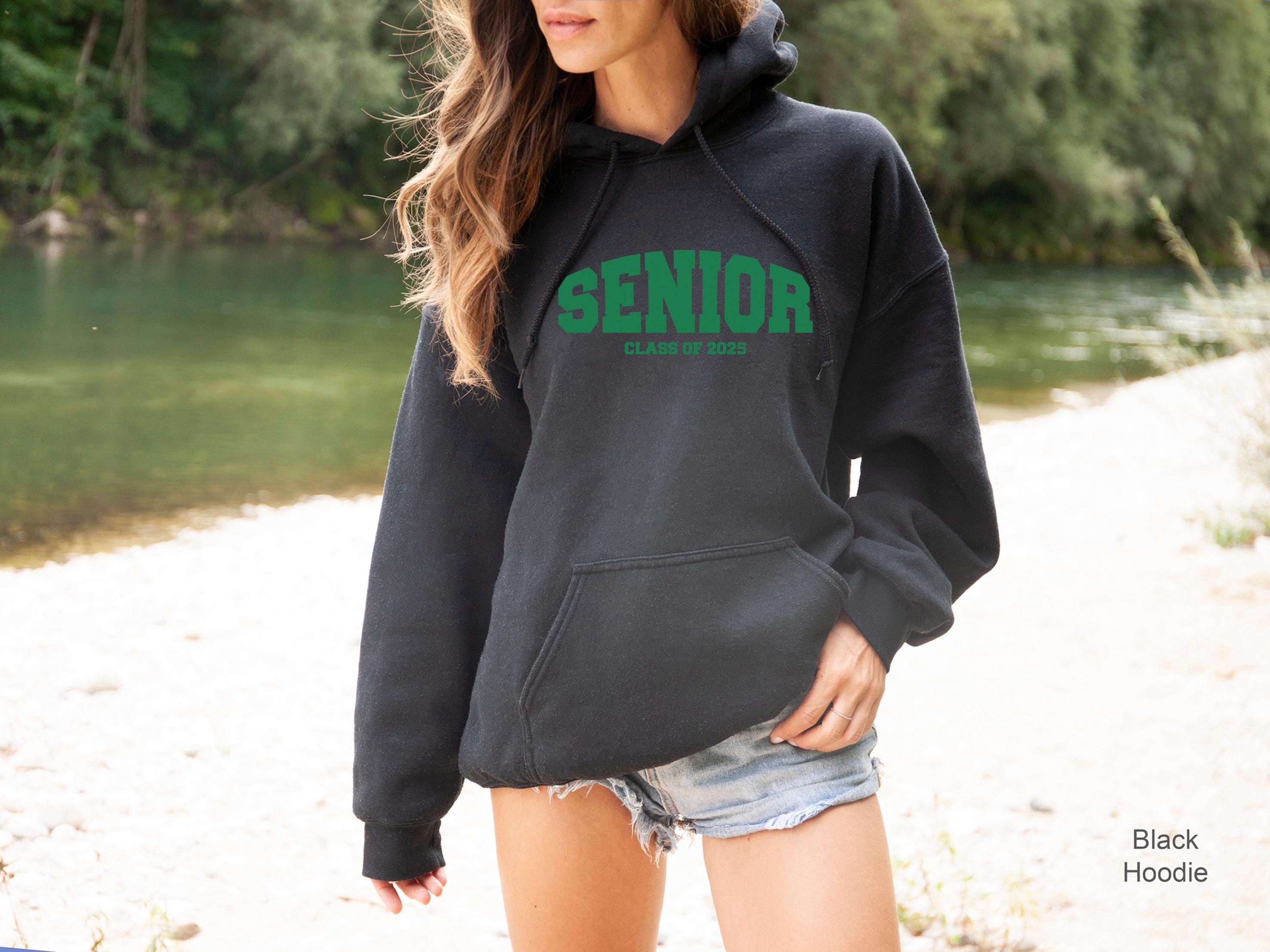 Senior 2025 Sweatshirt, Women's Class Of 2025 Shirt, College Senior Grad Gift, High School Graduation Gifts For Her, Senior Hoodie