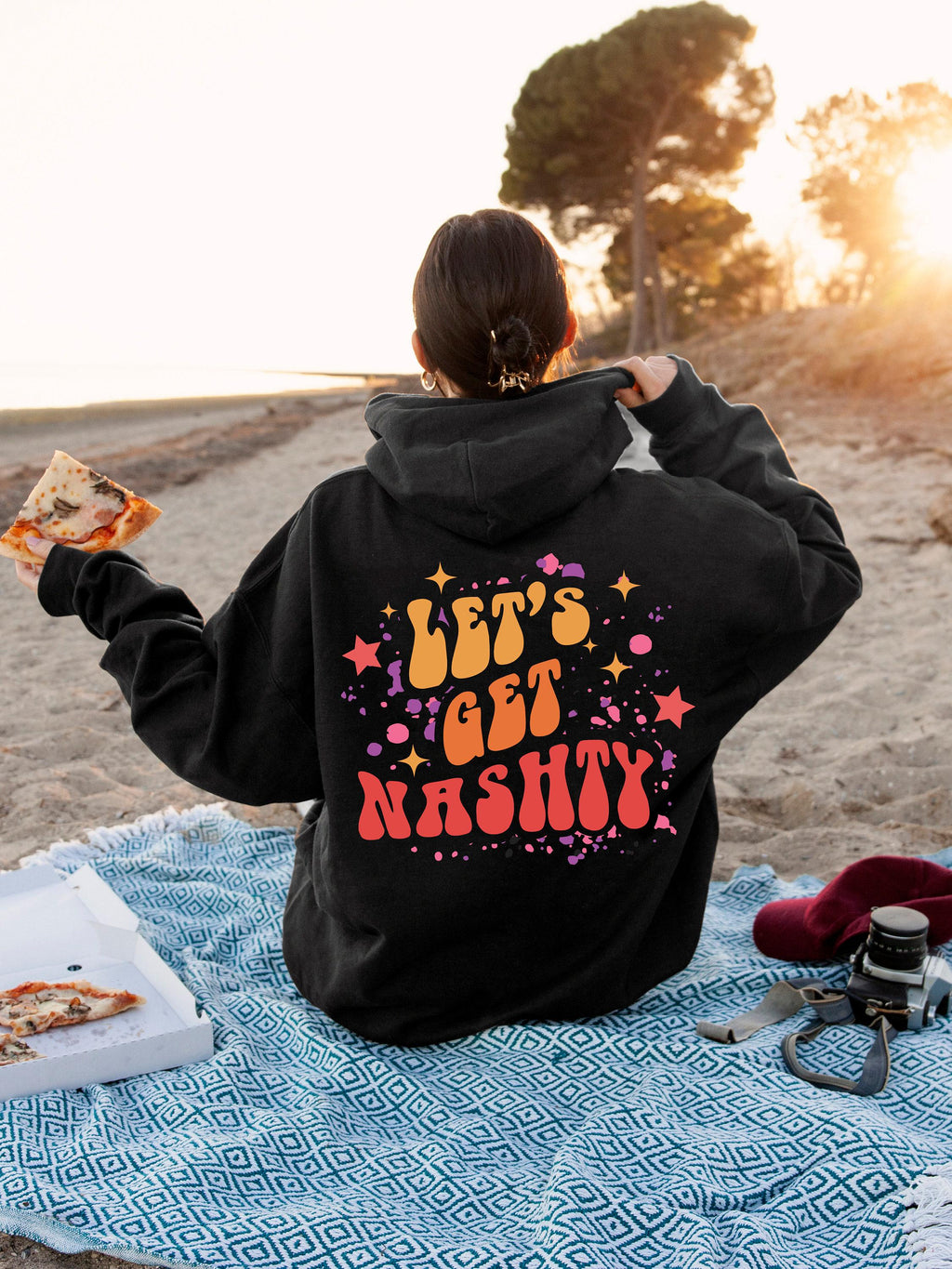 Let's Get Nashty Hoodie, Nashville Bachelorette Party Shirt, Nashty Bride Tee, Aesthetic Country Bach Sweatshirt, Bach Party Gift