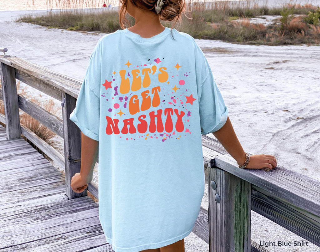 Let's Get Nashty Hoodie, Nashville Bachelorette Party Shirt, Nashty Bride Tee, Aesthetic Country Bach Sweatshirt, Bach Party Gift