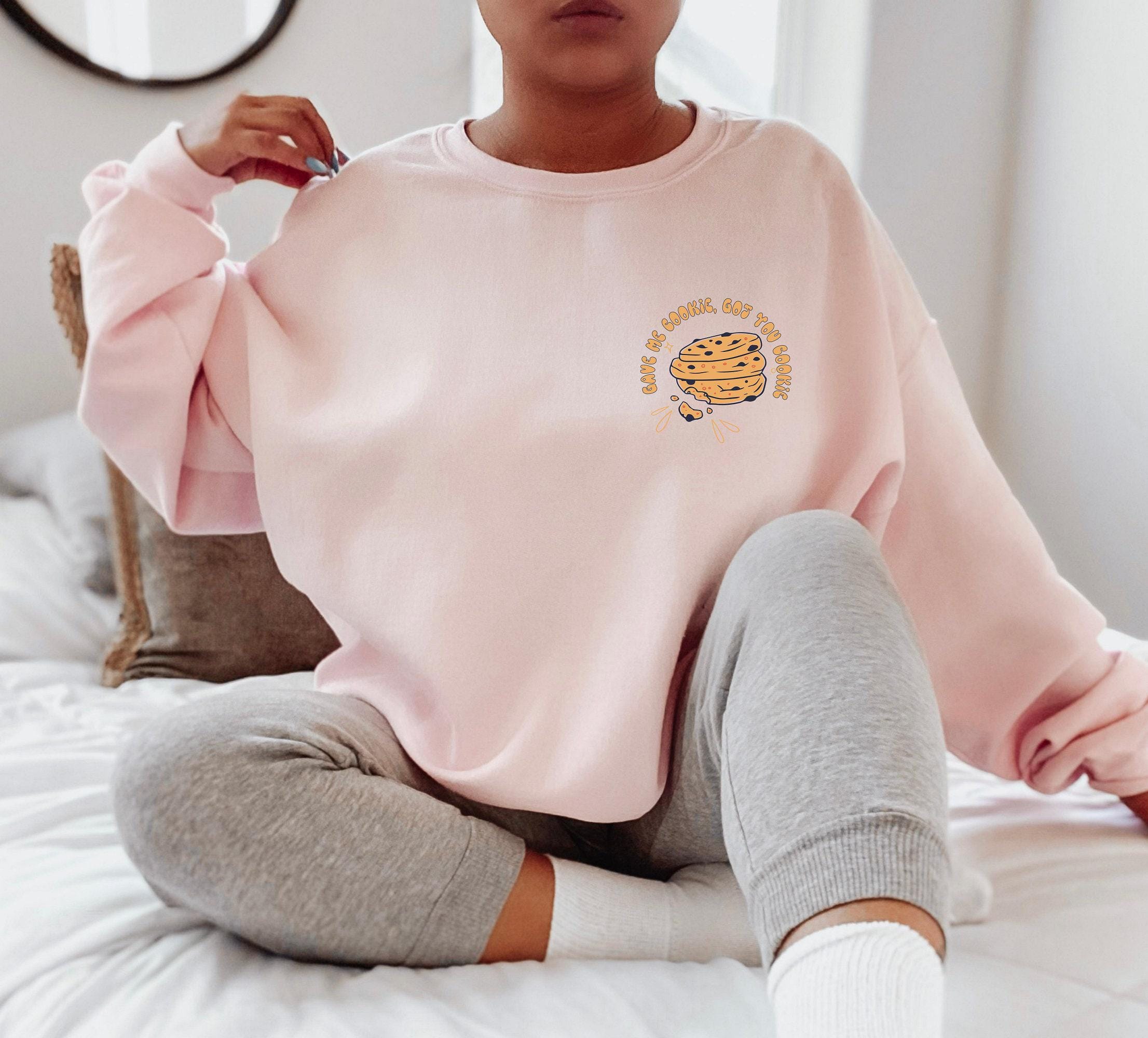 Aesthetic Sweatshirts For Cool Women | Gave Me Cookie Shirts, New Girl Sweatshirt, New Girl Quote, Funny New Girl, Tv Series Shirt, Hoodie