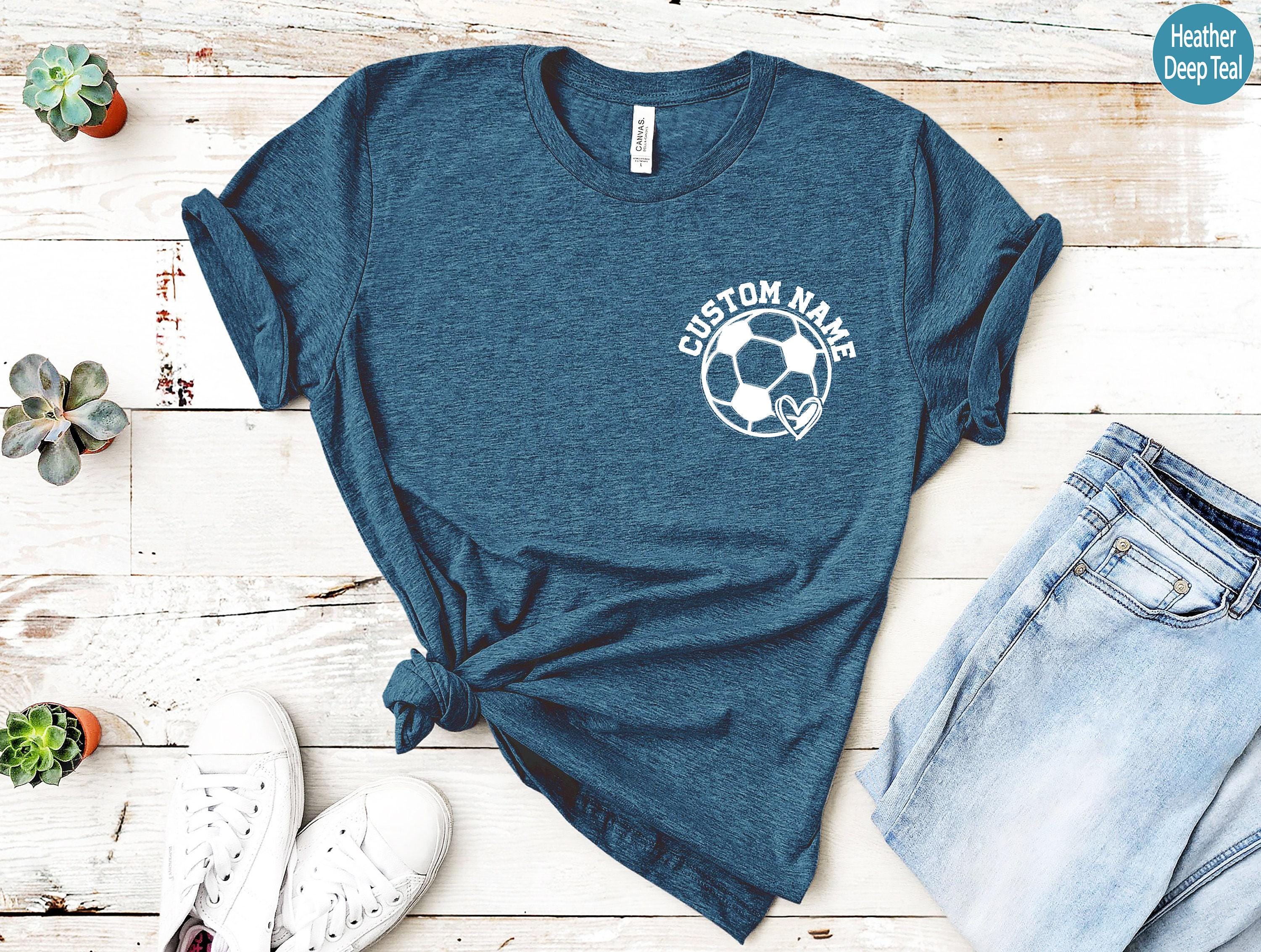 Custom Soccer Sweatshirt | Personalized Soccer Player Gifts, Soccer Lover Gifts, Soccer Team Shirt, Custom Mascot Shirt, Custom Sports Shirt