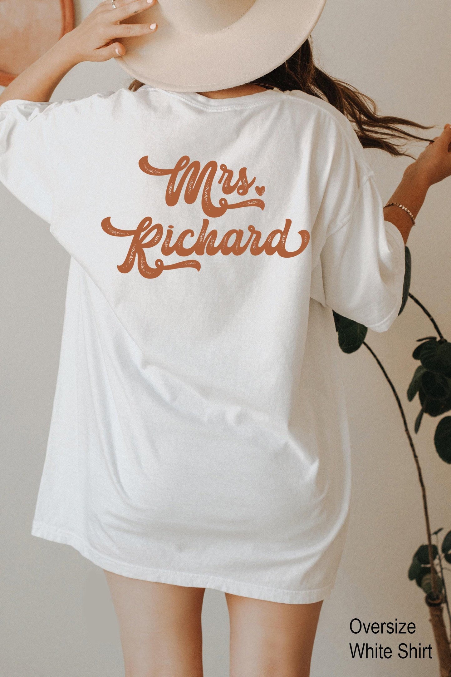 Custom Mrs Hoodie | Personalized Bride Sweatshirt, Bridal Party Gifts, Bridal Shower Gifts, Custom Wedding Gifts, Engagement Gifts