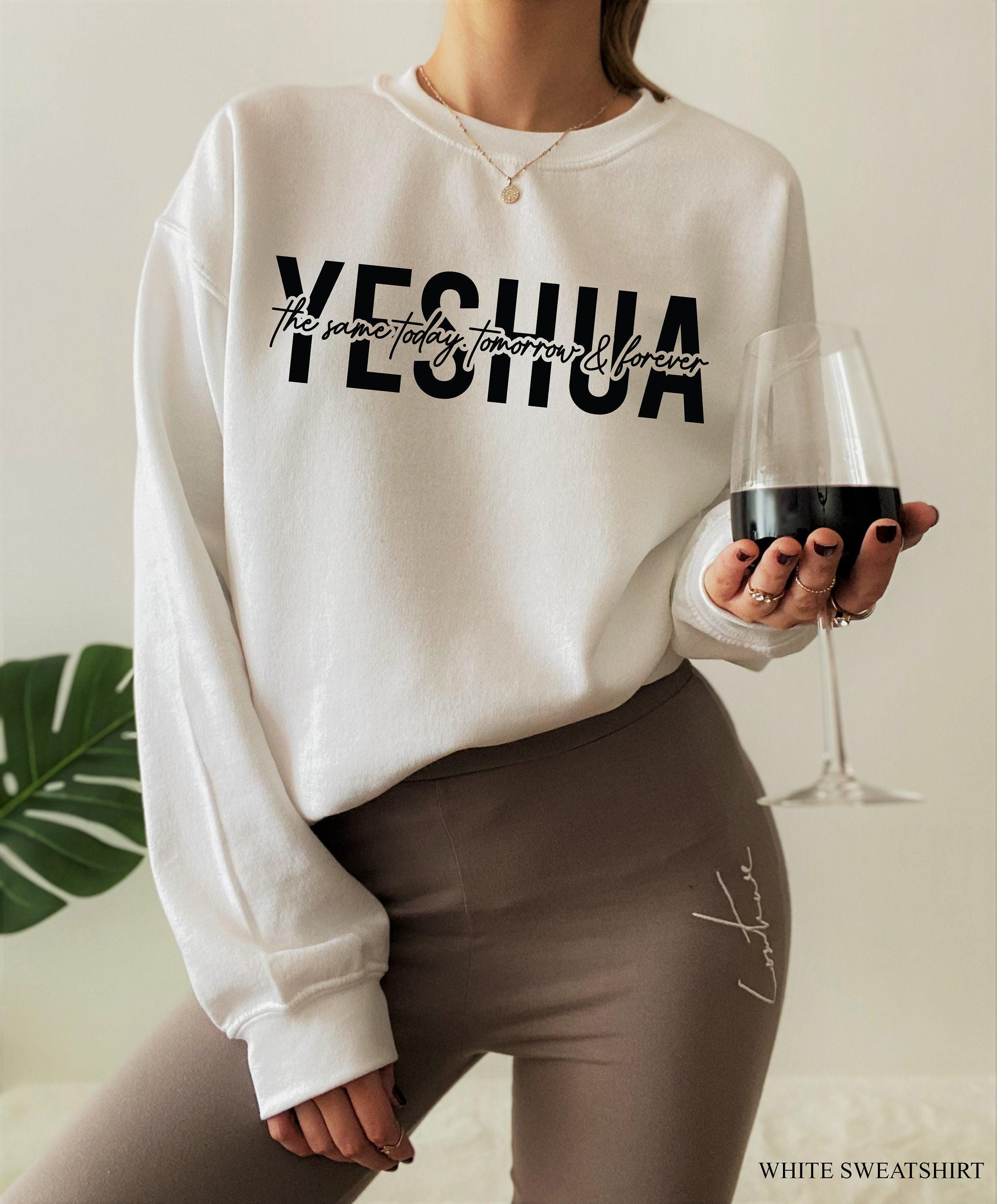 Yeshua Shirt | Christian Sweatshirt, Aesthetic Jesus Gift, Religious Gifts, Spiritual Gifts, Christian Gift Shirt, Scripture Quotes Tee
