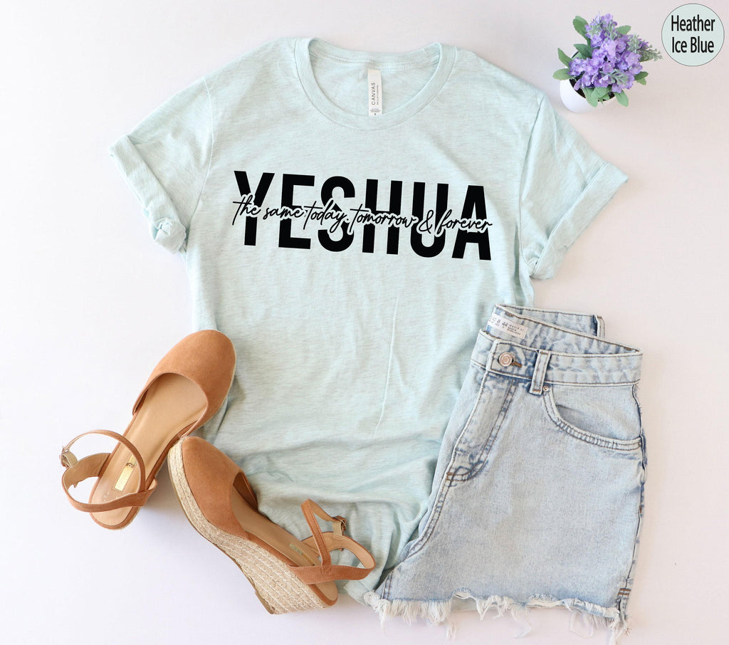 Yeshua Shirt | Christian Sweatshirt, Aesthetic Jesus Gift, Religious Gifts, Spiritual Gifts, Christian Gift Shirt, Scripture Quotes Tee