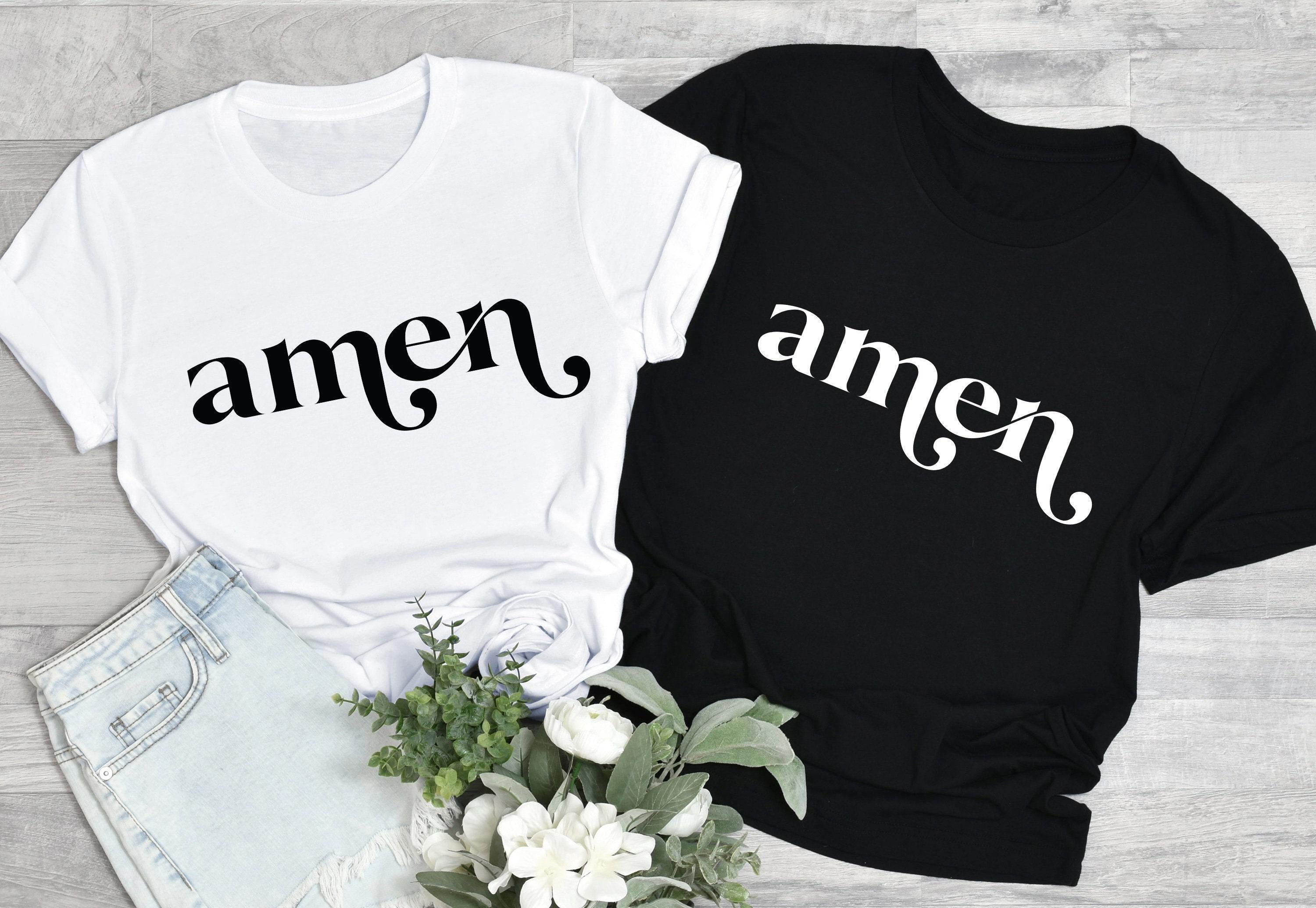 Amen Sweatshirt | Religious Gifts For Women, Christian Gift Idea, Faith Based Clothing, Bible Verse Shirt, Faith Based A