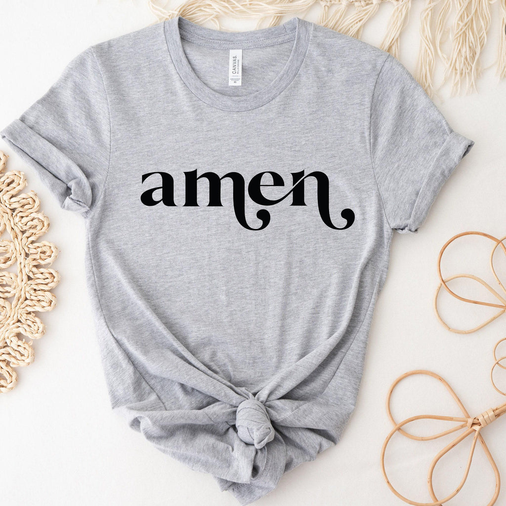 Amen Sweatshirt | Religious Gifts For Women, Christian Gift Idea, Faith Based Clothing, Bible Verse Shirt, Faith Based Apparel, Crewneck