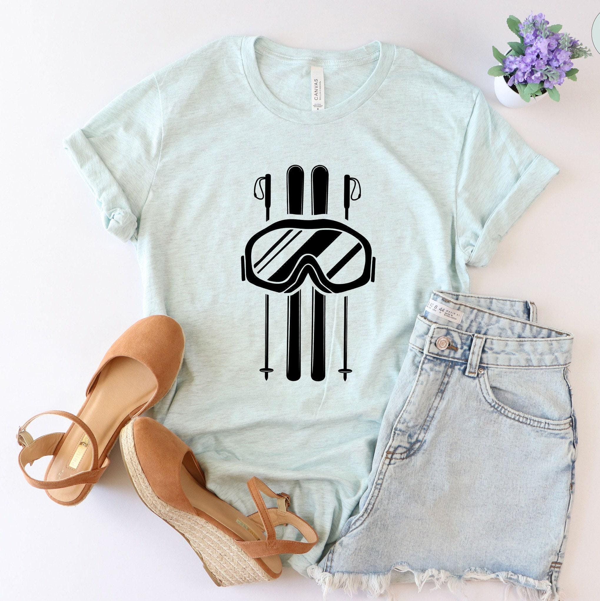 Aesthetic Ski Sweatshirt | Trendy Gifts For Skiing, Skier Gifts, Winter Sports Shirt, Winter Vacation Tee, Skiing Shirt For Her, Season