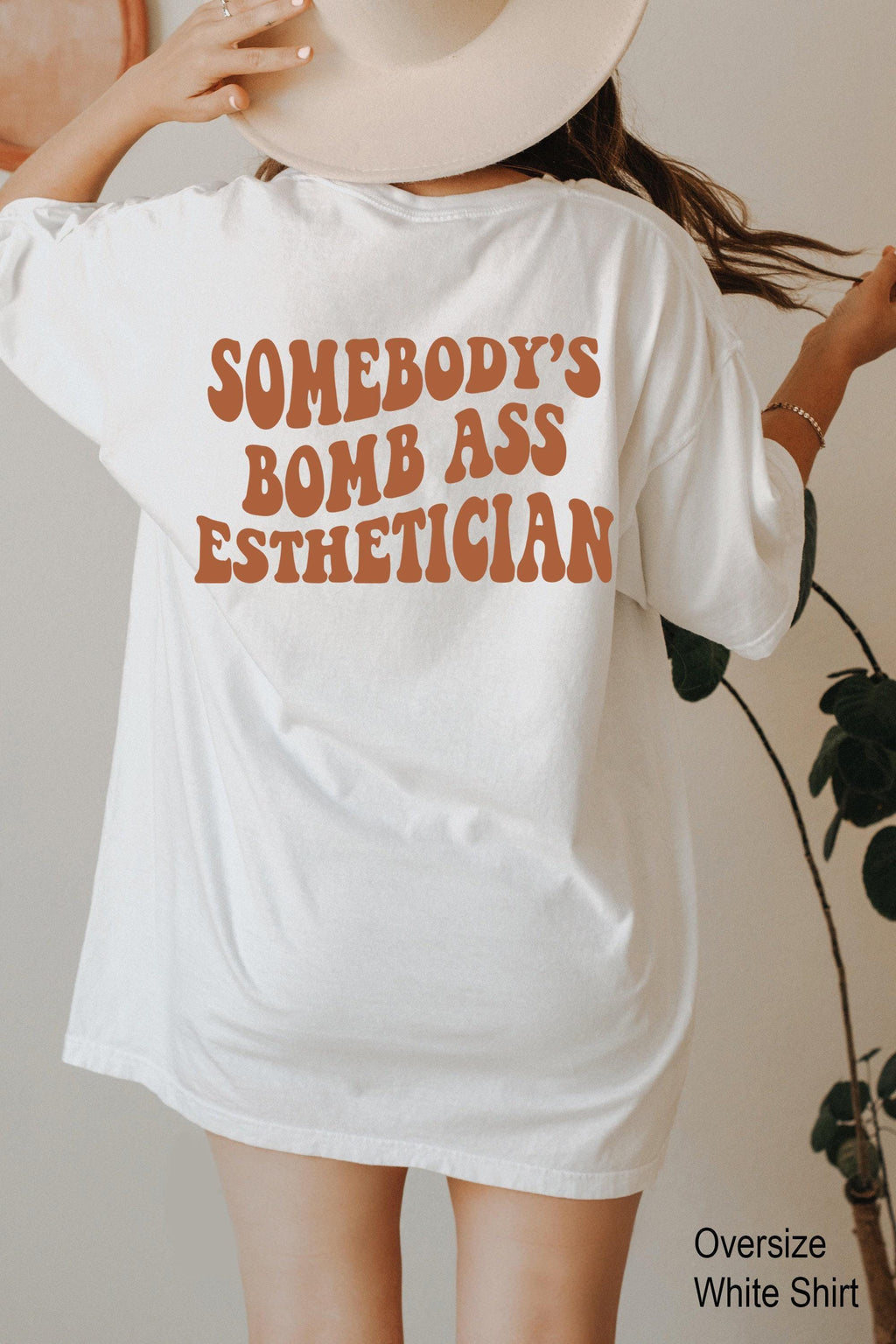 Somebody's Bombass Esthetician Sweatshirt | Women's Esthetician Shirt, Plastic Surgeon Gift, Cosmetologist Gifts, New Esthetician Gift