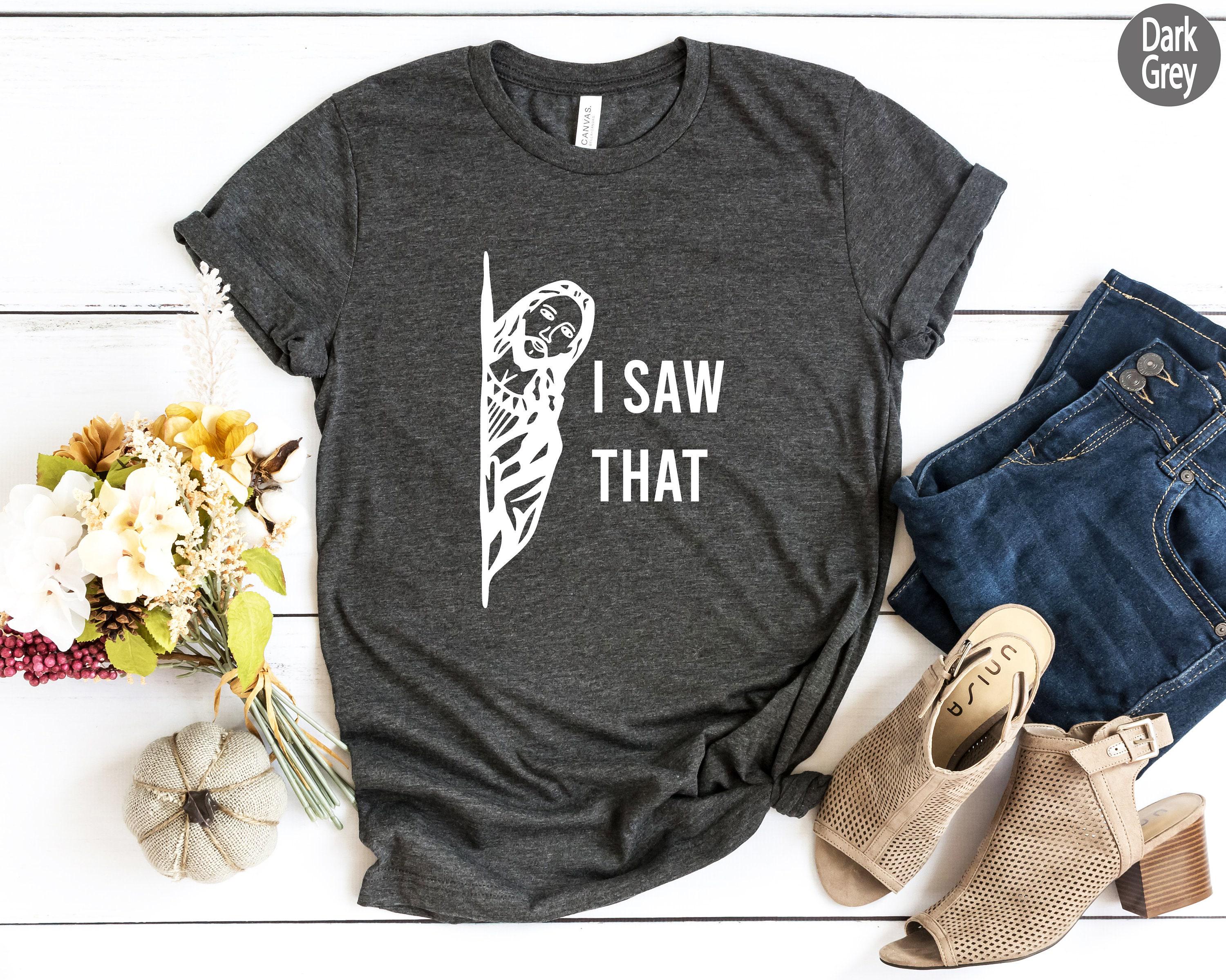 I Saw That Jesus Shirt | Religious Gifts For Women, Catholic Gifts, Gifts For Christians, Funny Christian Tees, Cute Faith Hoodie