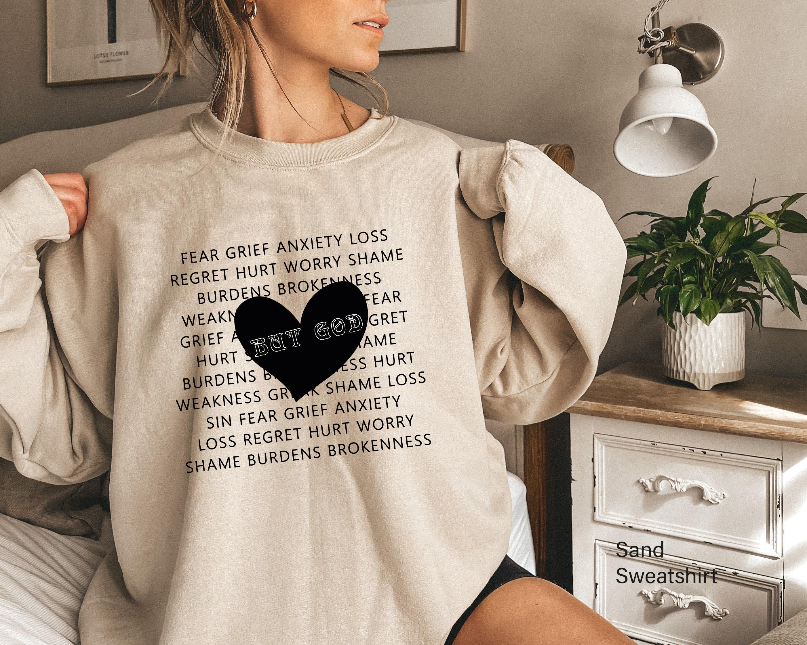 But God Shirt | Religious Gifts For Women, Faith Based Sweater, Christian Sweatshirt, Bible Verse Shirt, Christian Appar