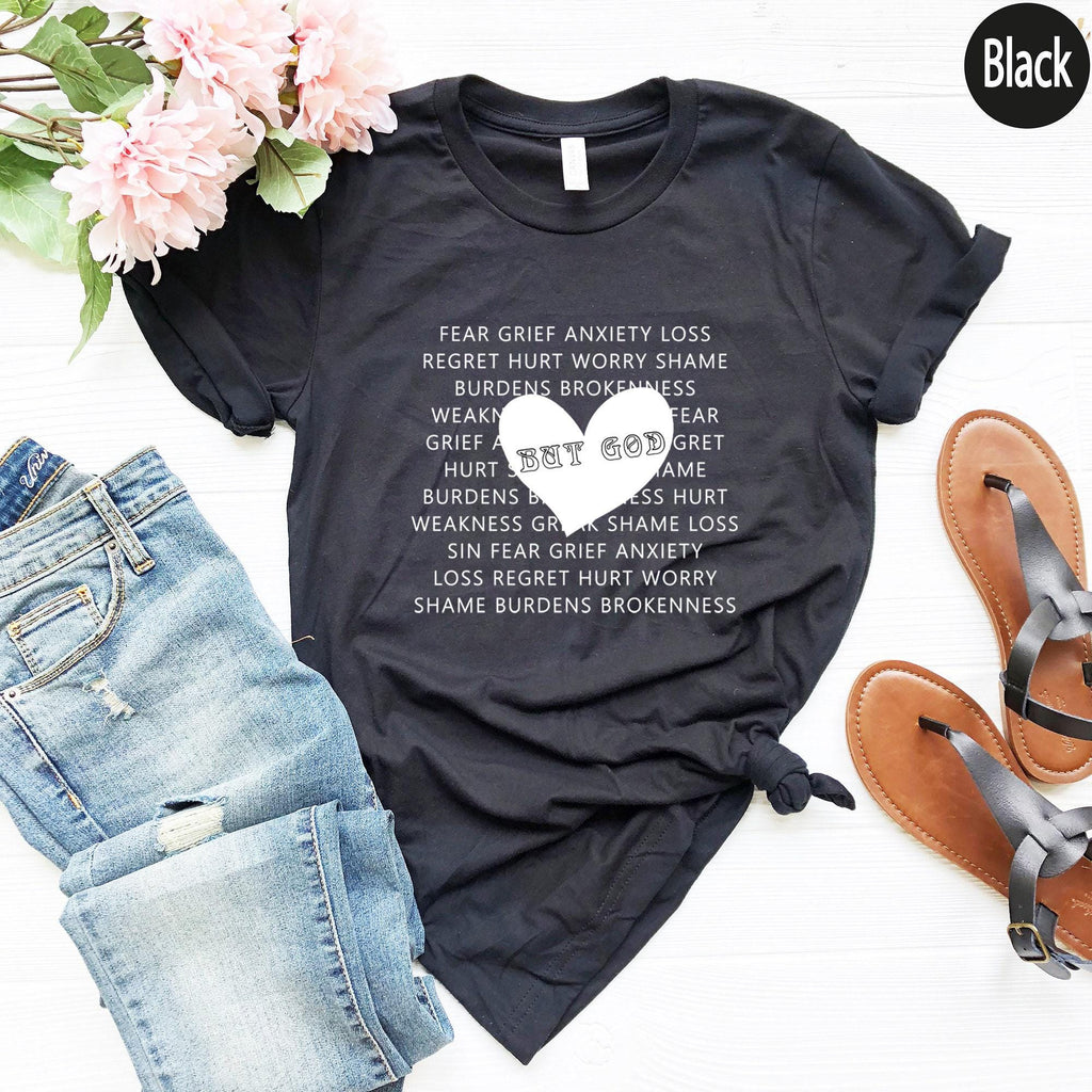 But God Shirt | Religious Gifts For Women, Faith Based Sweater, Christian Sweatshirt, Bible Verse Shirt, Christian Apparel, Faith Sweatshirt