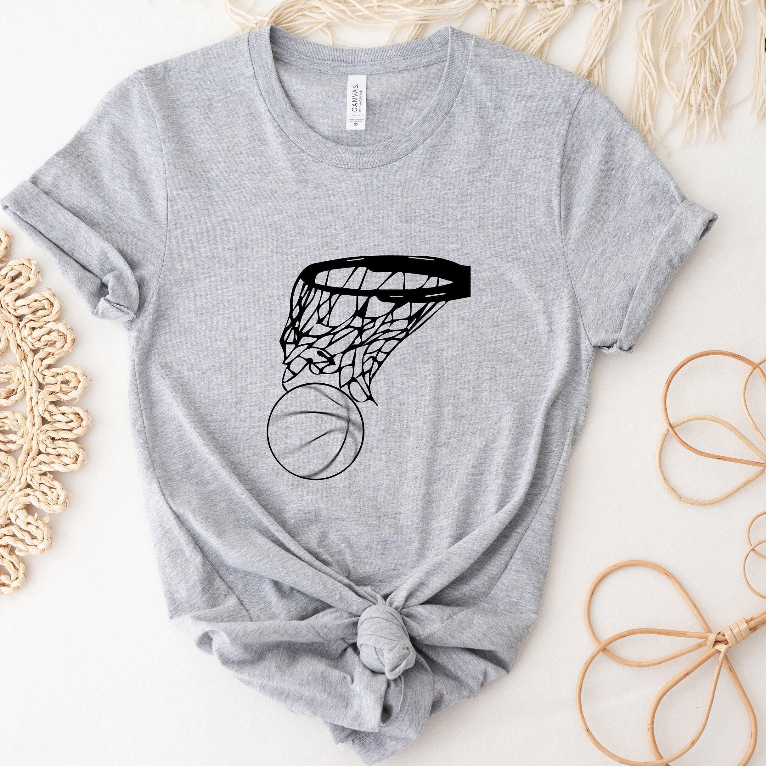 Aesthetic Basketball Sweatshirt | Women's Basketball Shirt, Gift For Sport Mom, Gifts For Basketball, Basketball Lover Tee, Game Day Shirt