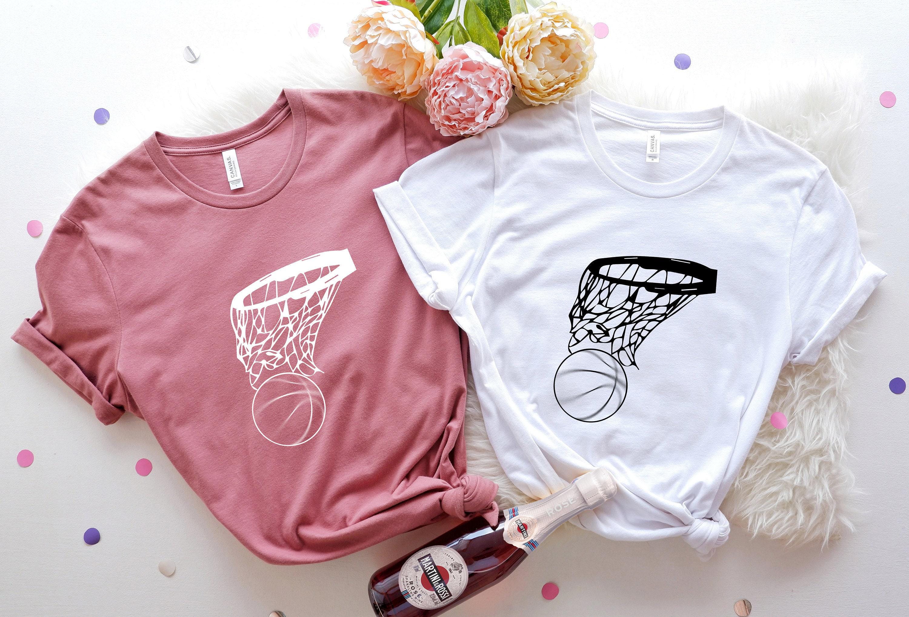 Aesthetic Basketball Sweatshirt | Women's Basketball Shirt, Gift For Sport Mom, Gifts For Basketball, Basketball Lover Tee, Game Day Shirt
