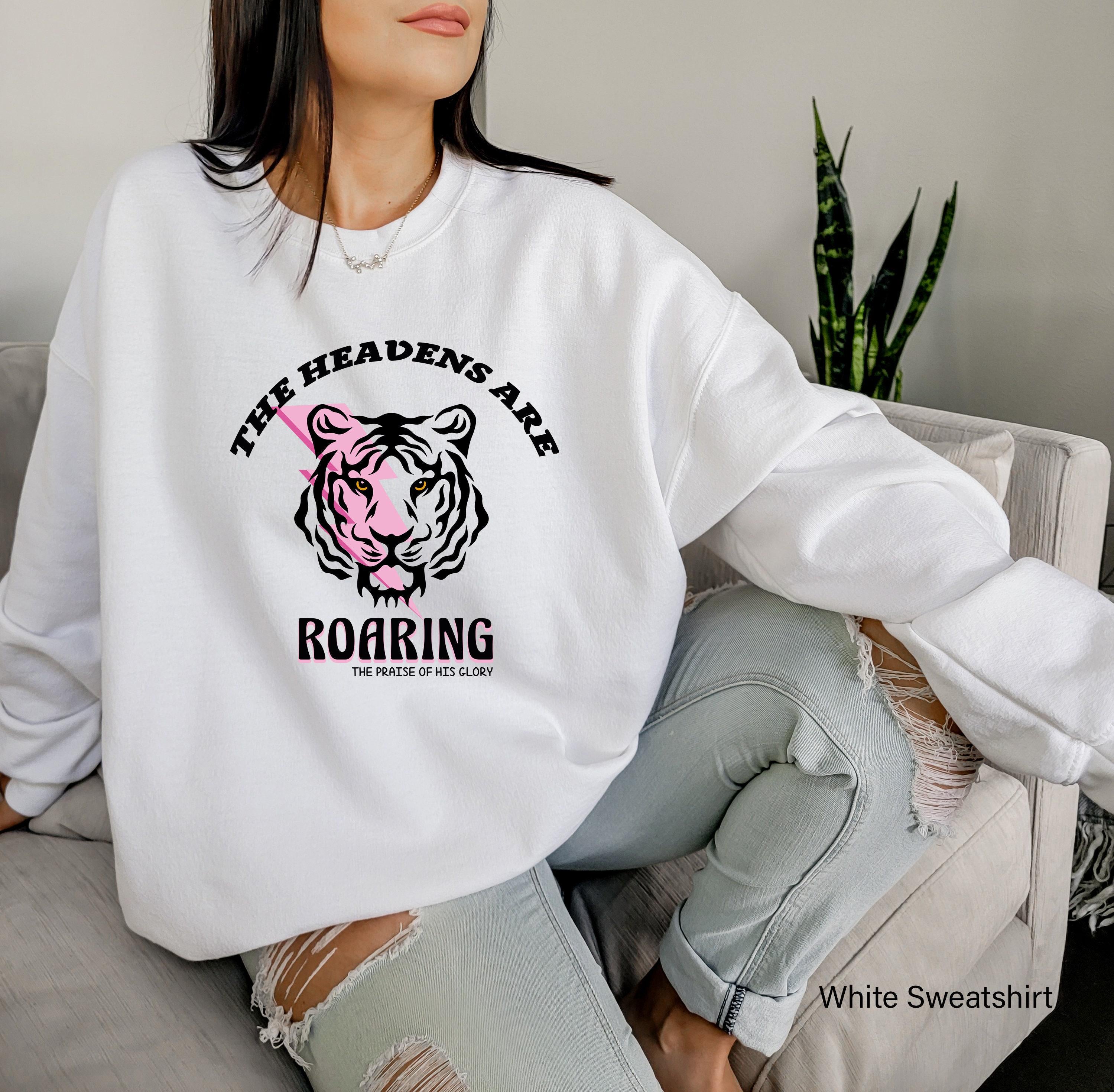 The Heavens Are Roaring Sweatshirt | Bible Verse Shirt, Psalm 19 1 Shirt, Christian Hoodie, Scripture Quotes, Christian Streetwear