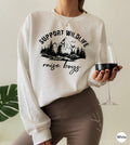 Support Wildlife Raise Boys Sweatshirt | Cute Gift for Newly Mom, Mothers Day Gift, Gift Ideas For Mom, Gift For Mother, Mom To Be Shirt