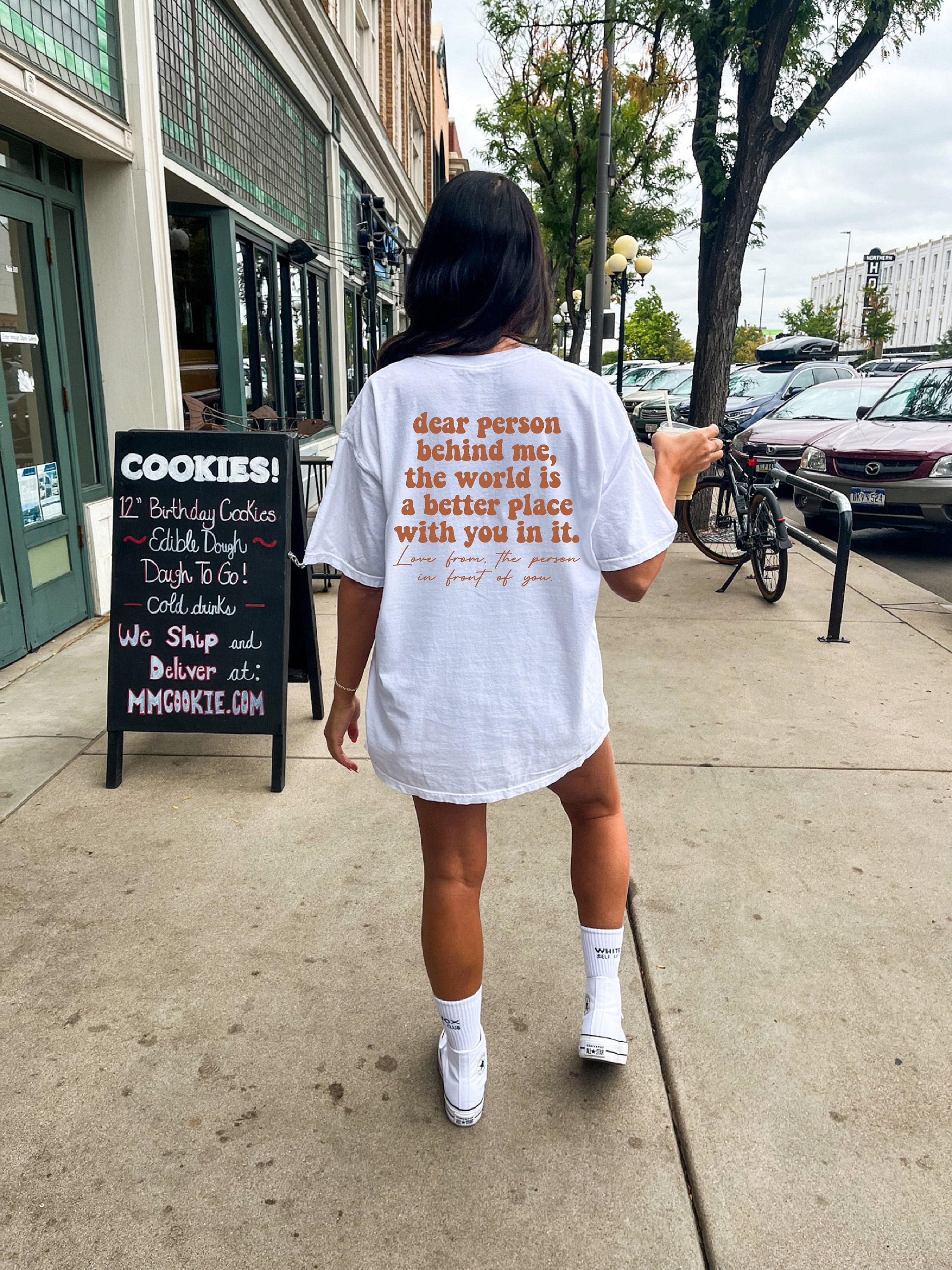 Dear Person Behind Me Hoodie | Women's Mental Health Shirt, Unique Gifts For Her, Mental Health Gift, Self Love Tshirt, You Are Enough Shirt
