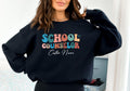 Custom School Counselor Name Sweatshirt, School Therapy  T-Shirt, Education Support Hoodie, School Counselor Gifts, Counseling Shirt