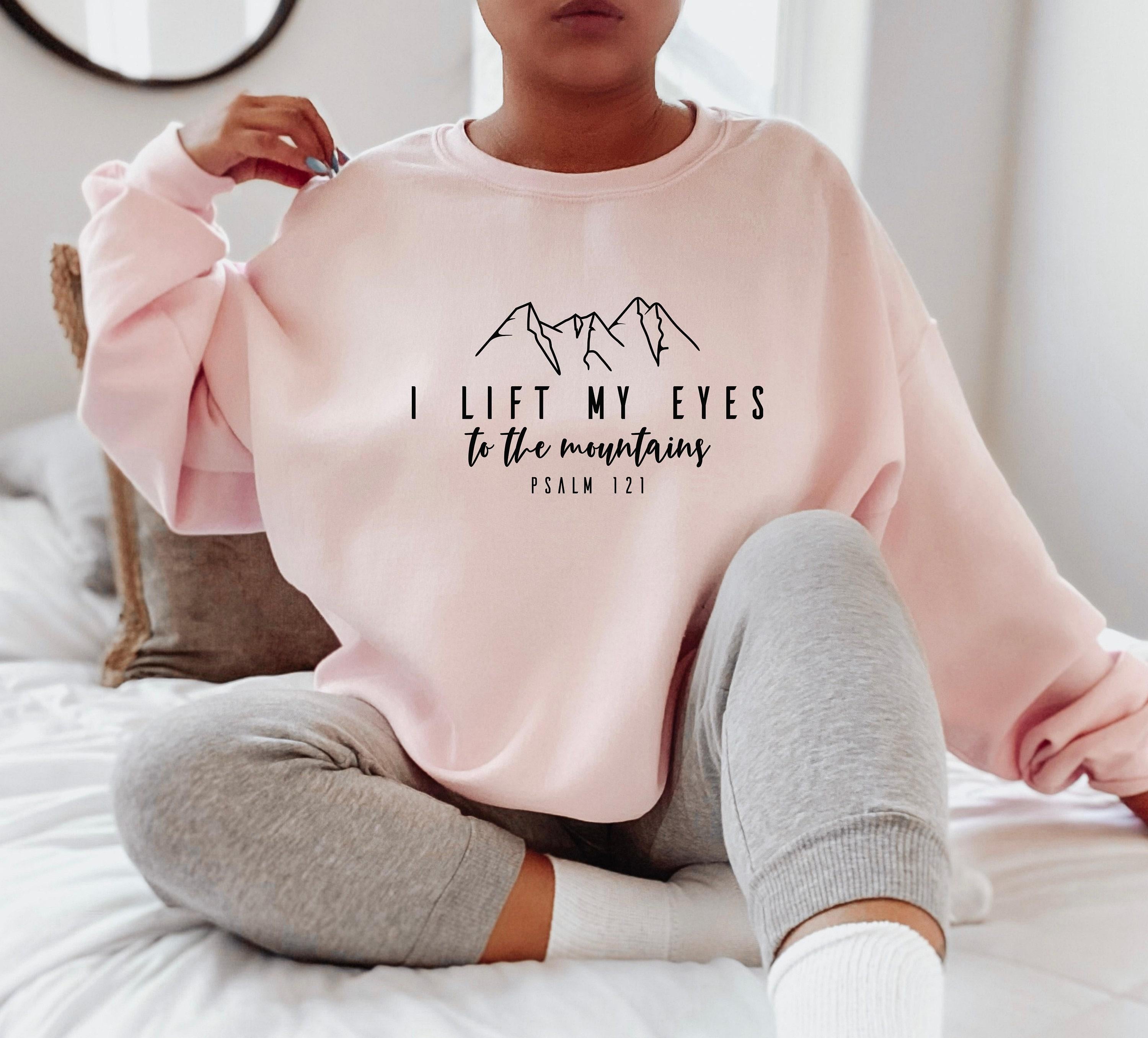 Aesthetic Christian Sweatshirt | Religious Shirt, Bible Verse Hoodie, Faith T shirt, Christian Gifts, Catholic Gift, Psa