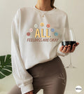 All Feelings Are Okay Shirt | Mental Health Shirt, Counselor Shirt, Psychology Shirt, Therapy Shirt, Motivational Gifts for Teachers