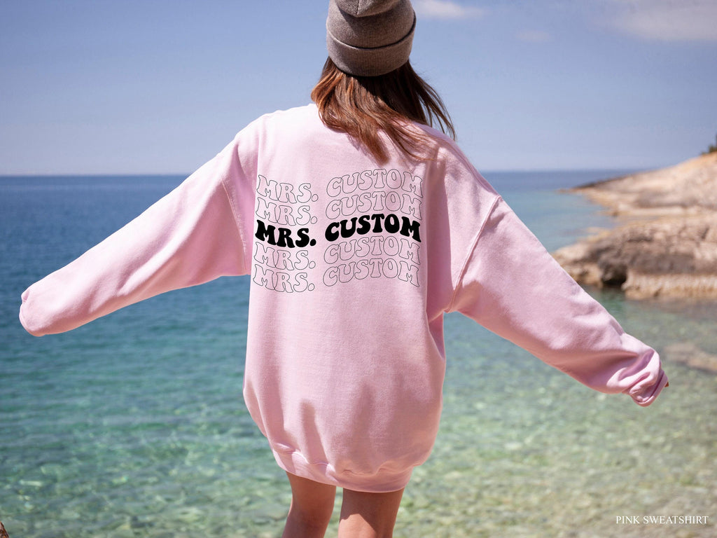 Custom Mrs Hoodie | Personalized Mrs Hoodie, Future Mrs Hoodie, Bride Hoodie, Engagement Gift, custom mrs sweatshirt, bride gift