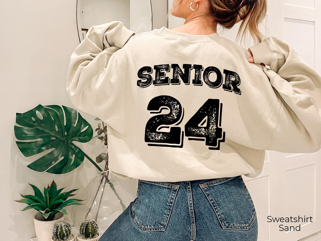 Senior 2024 Sweatshirt | Class of 2024 Sweatshirt, Senior Sweatshirt, Class of 2024, Senior 2024, senior hoodie, coquette senior