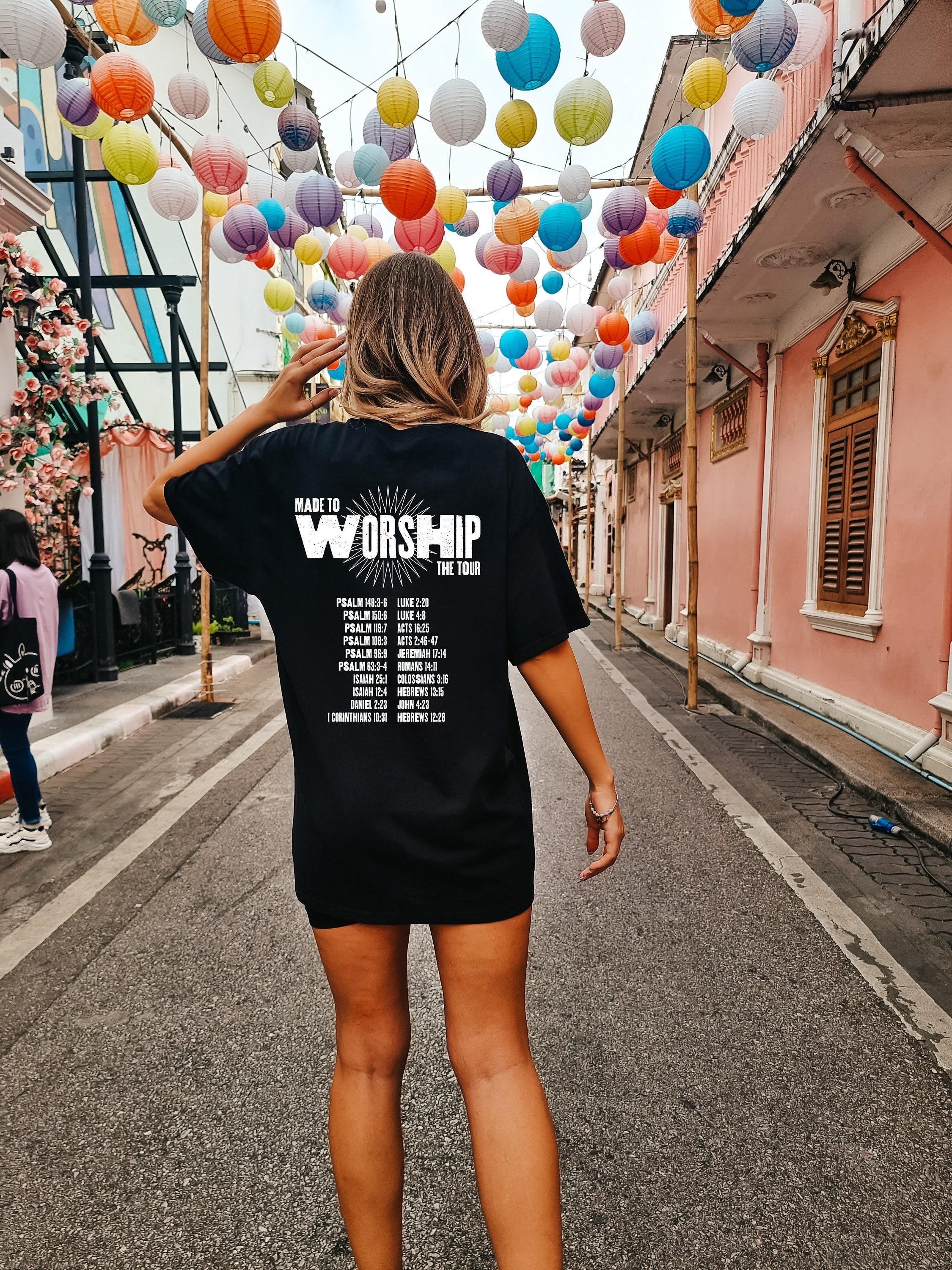 Made to worship Sweatshirt | psalm 95 1, christian sweatshirt, worship shirt, christian gift, bible verse shirt, religio