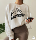 Basketball Game Day Sweatshirt, Women's Basketball Shirt, Basketball Player Hoodie, Basketball Graphic Tee, Basketball Coach Gifts