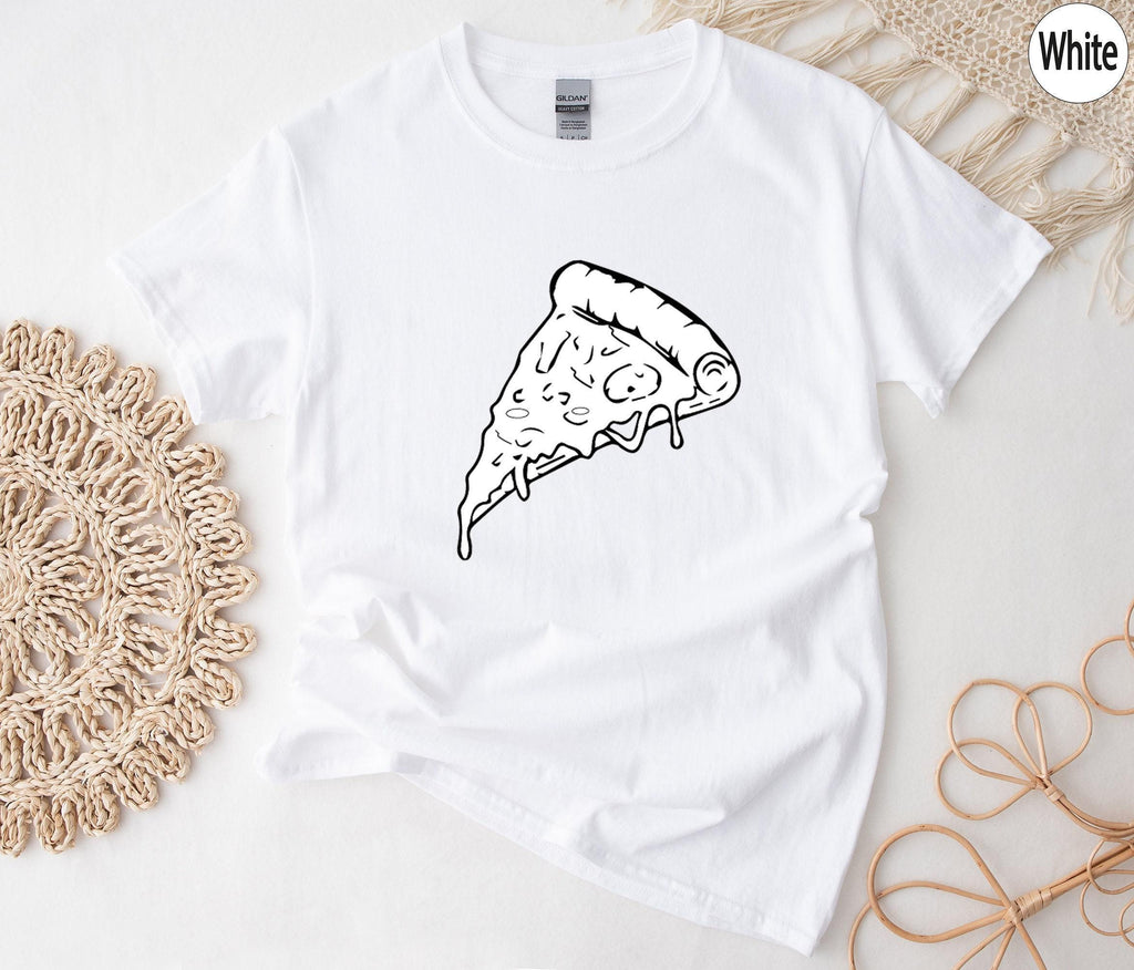 Funny Pizza Slice Sweatshirts, Pizza Shirts, Food Lover Gifts, Pizza Matching Family Shirts, Foodish Shirts, Trendy Fast Food Shirts