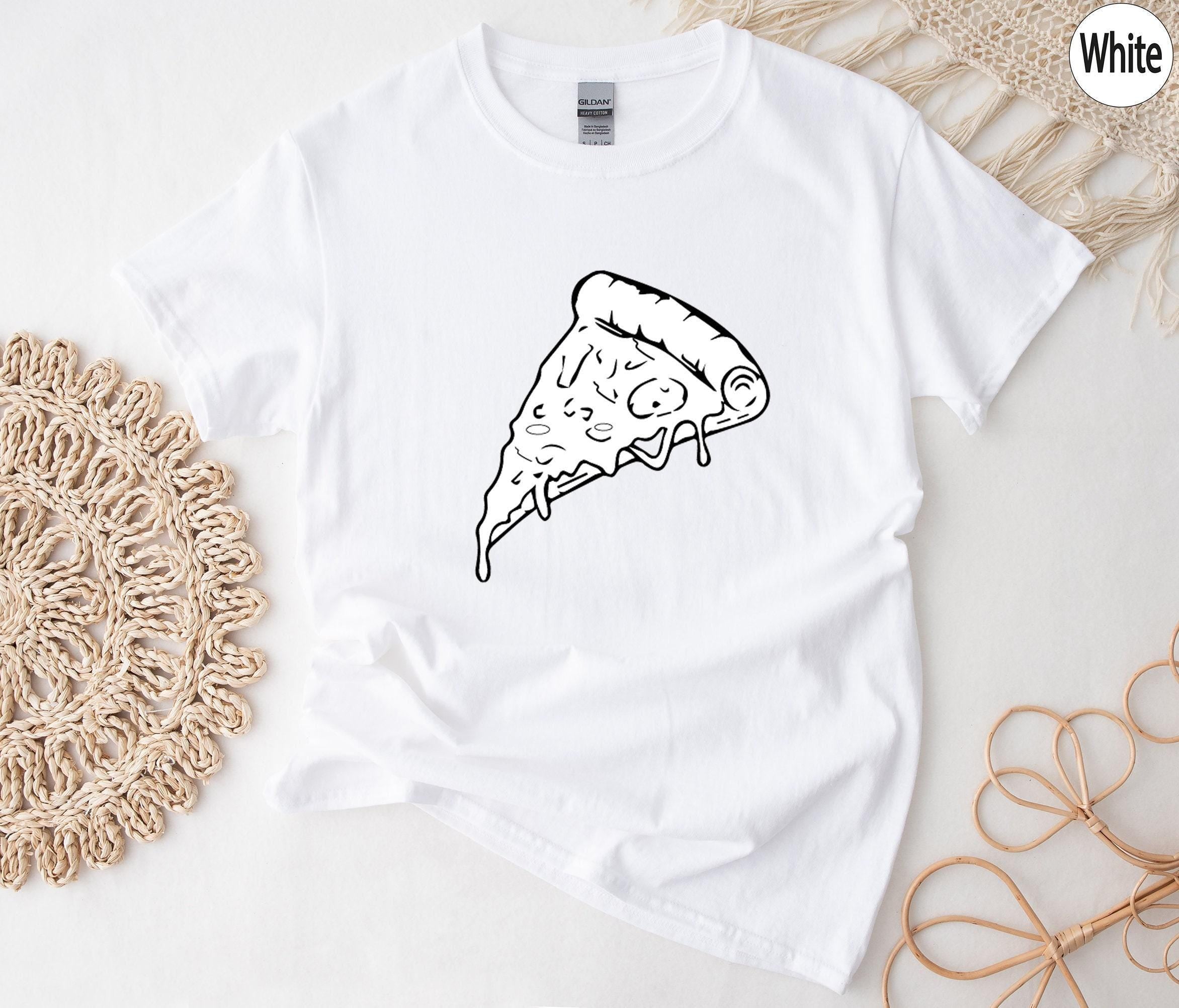 Funny Pizza Slice Sweatshirts, Pizza Shirts, Food Lover Gifts, Pizza Matching Family Shirts, Foodish Shirts, Trendy Fast Food Shirts