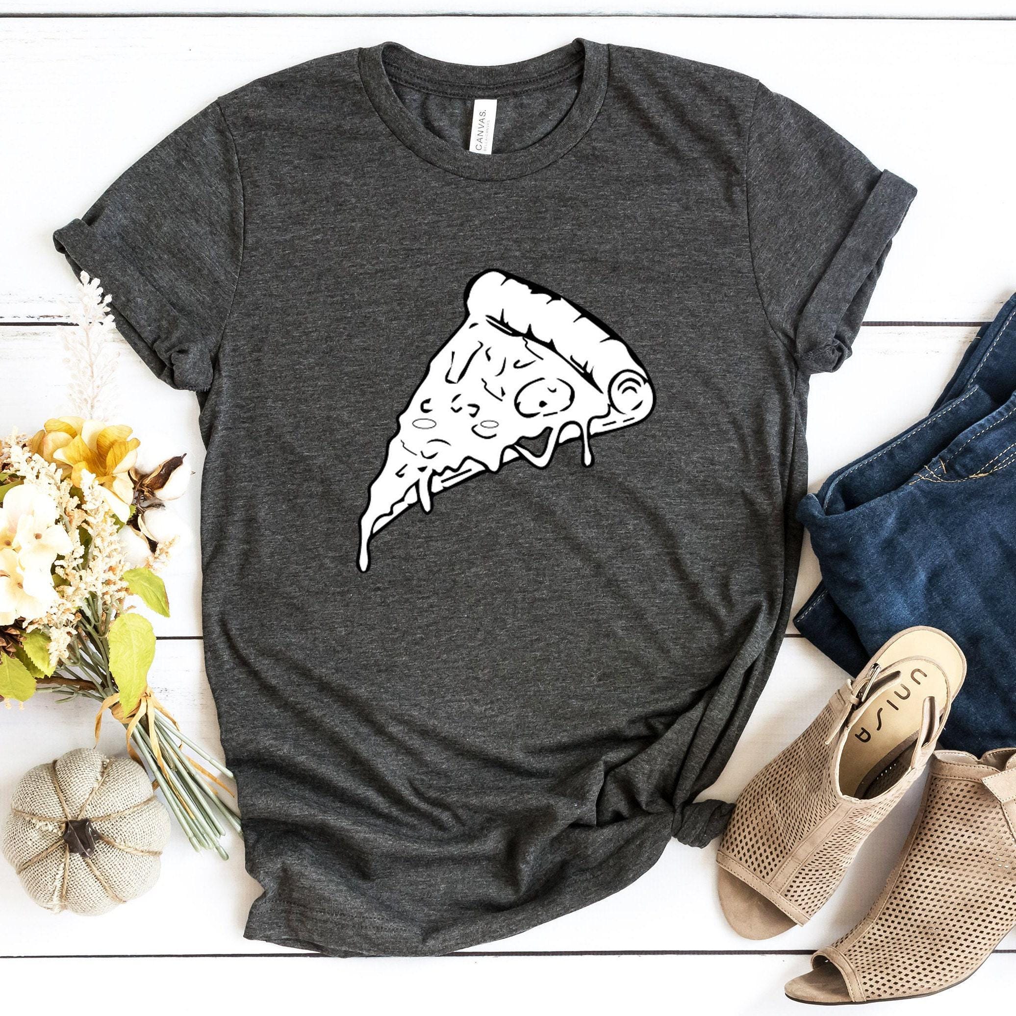 Funny Pizza Slice Sweatshirts, Pizza Shirts, Food Lover Gifts, Pizza Matching Family Shirts, Foodish Shirts, Trendy Fast Food Shirts