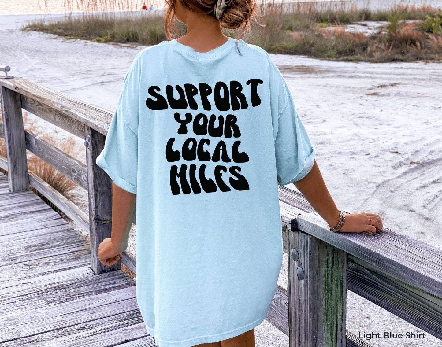 Support Your Local Milfs Hoodie | Funny Mom Sweatshirt, Trendy Mama Crewneck, Mom Humor Gift, Moms Club Tee, New Mom Birthday Gift