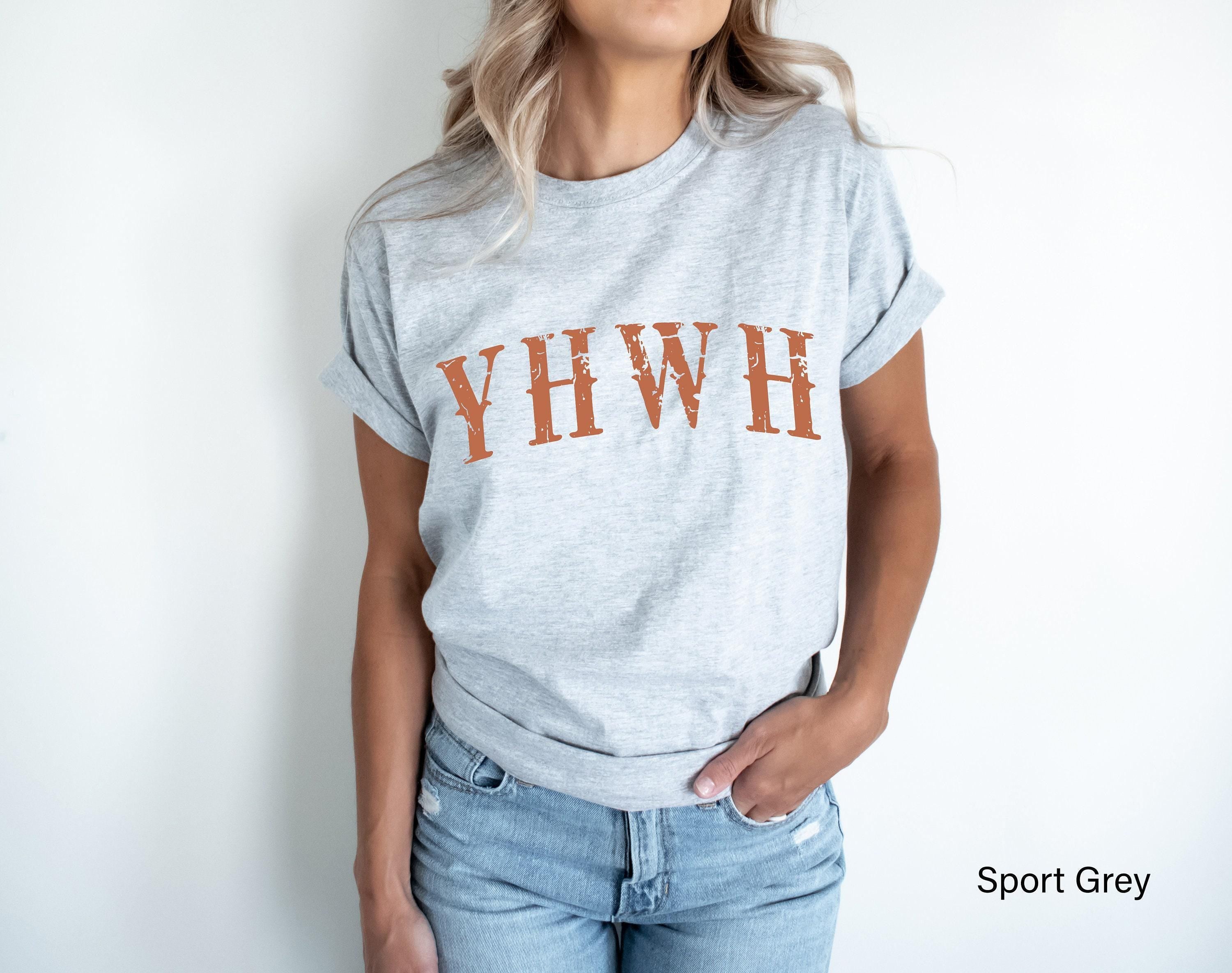 YHWH Shirt | Yahweh Sweatshirt, Trendy Christian Shirt, Hebrew Name of God Tee, Bible Verse Hoodie, Religious Gift, Fait