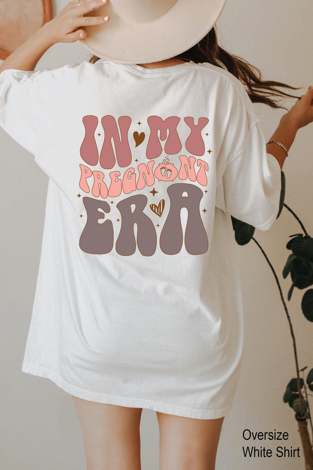 In My Pregnant Era Sweatshirt | Pregnancy Reveal Shirt, Mom To Be Hoodie, Baby Announcement Tee, Expecting Mom Gift, New Mom Sweater