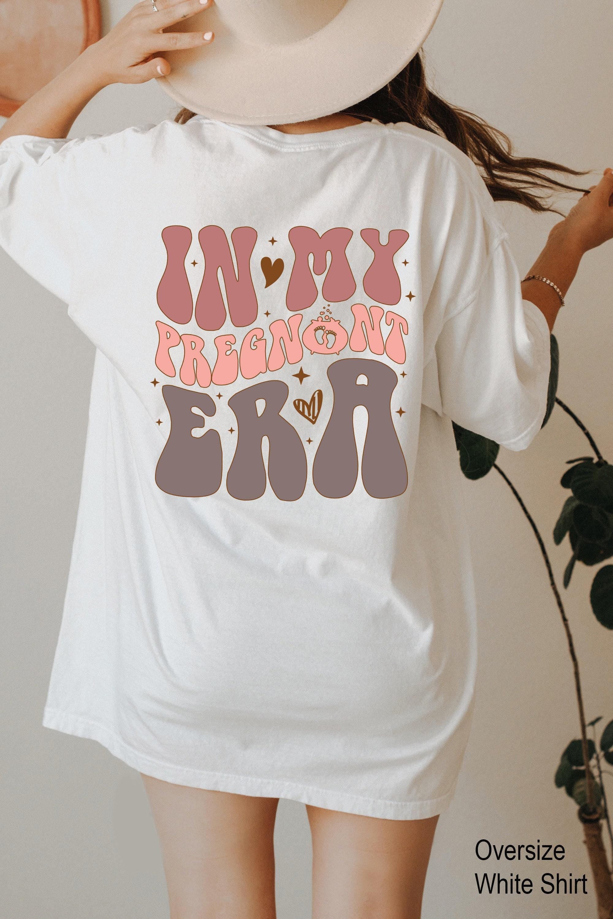 In My Pregnant Era Sweatshirt | Pregnancy Reveal Shirt, Mom To Be Hoodie, Baby Announcement Tee, Expecting Mom Gift, New Mom Sweater