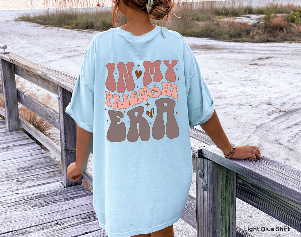In My Pregnant Era Sweatshirt | Pregnancy Reveal Shirt, Mom To Be Hoodie, Baby Announcement Tee, Expecting Mom Gift, New Mom Sweater