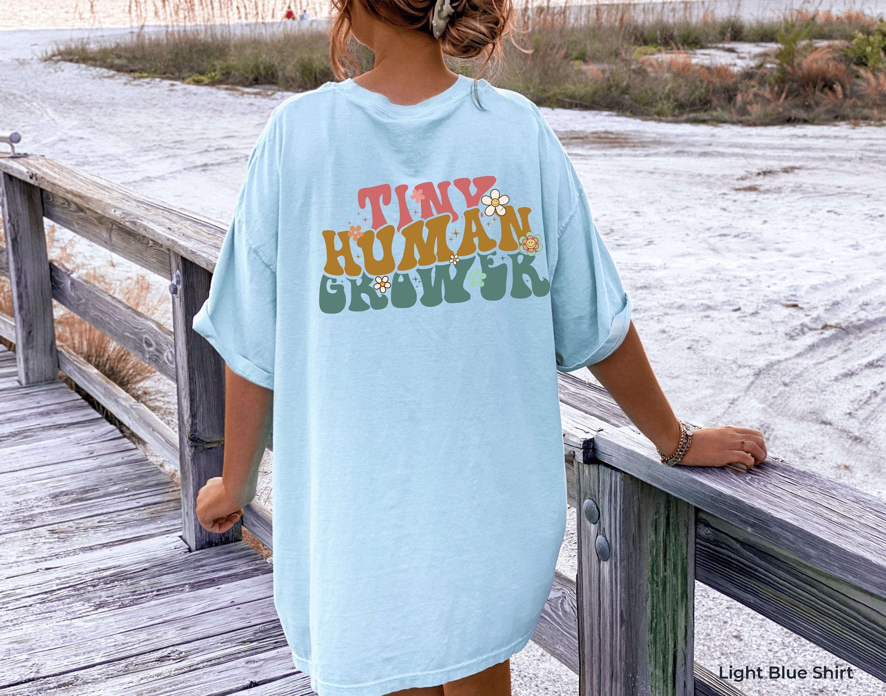 Growing A Tiny Human Sweatshirt | Funny Pregnancy Shirt, Tiny Human Grower Hoodie, Pregnant Mom Gift, Baby Shower Gifts,
