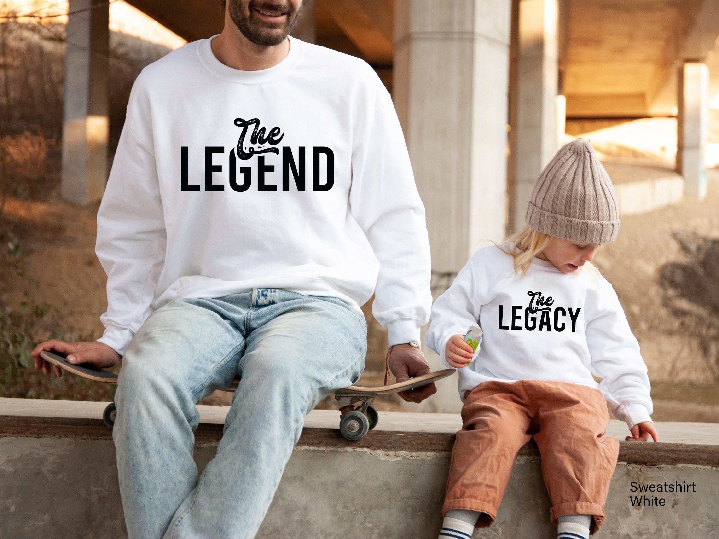 Matching Dad And Son Sweatshirt | Daddy And Me Shirt, Father Son Hoodie, Funny Dad Gift, Fathers Day Gift, New Dad Gift